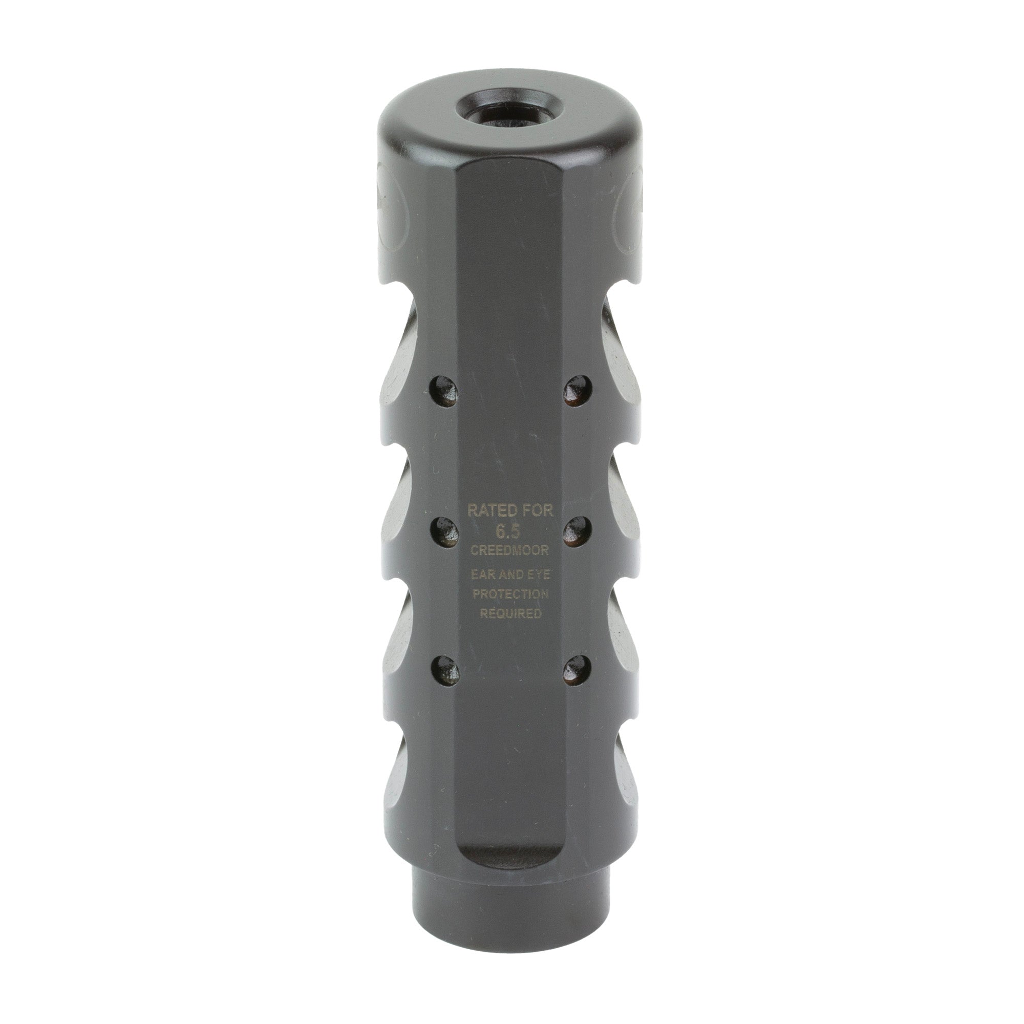 Ultradyne USA Apollo MAX Muzzle Brake for 6.5 Creedmoor - Black, 5/8x24 Thread