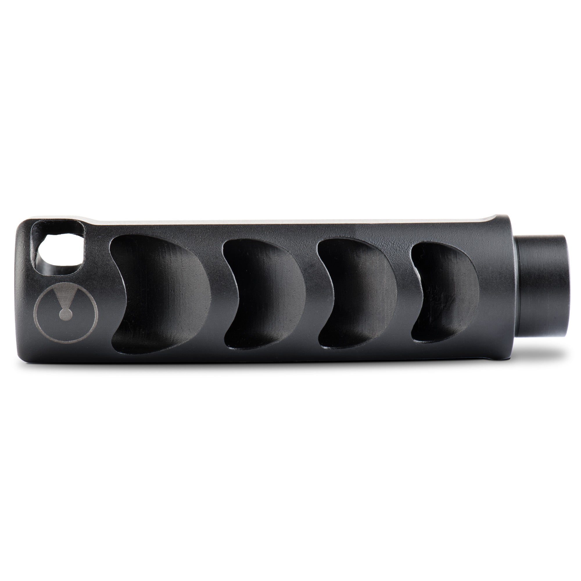 Ultradyne USA Apollo Max Compensator for 223 Remington - Black, 1/2x28 Thread