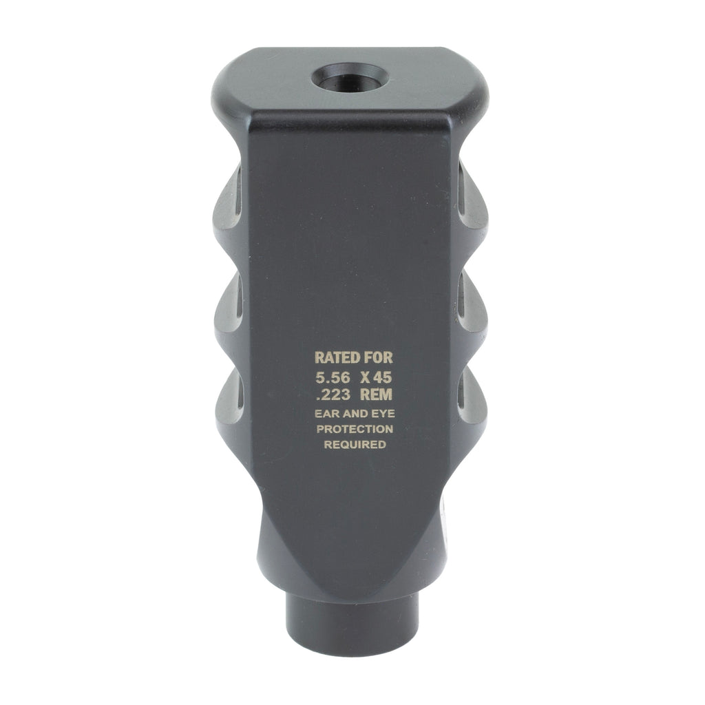 Ultradyne USA Pegasus Muzzle Brake for 223 Remington - Black, 1/2x28 Thread Pattern