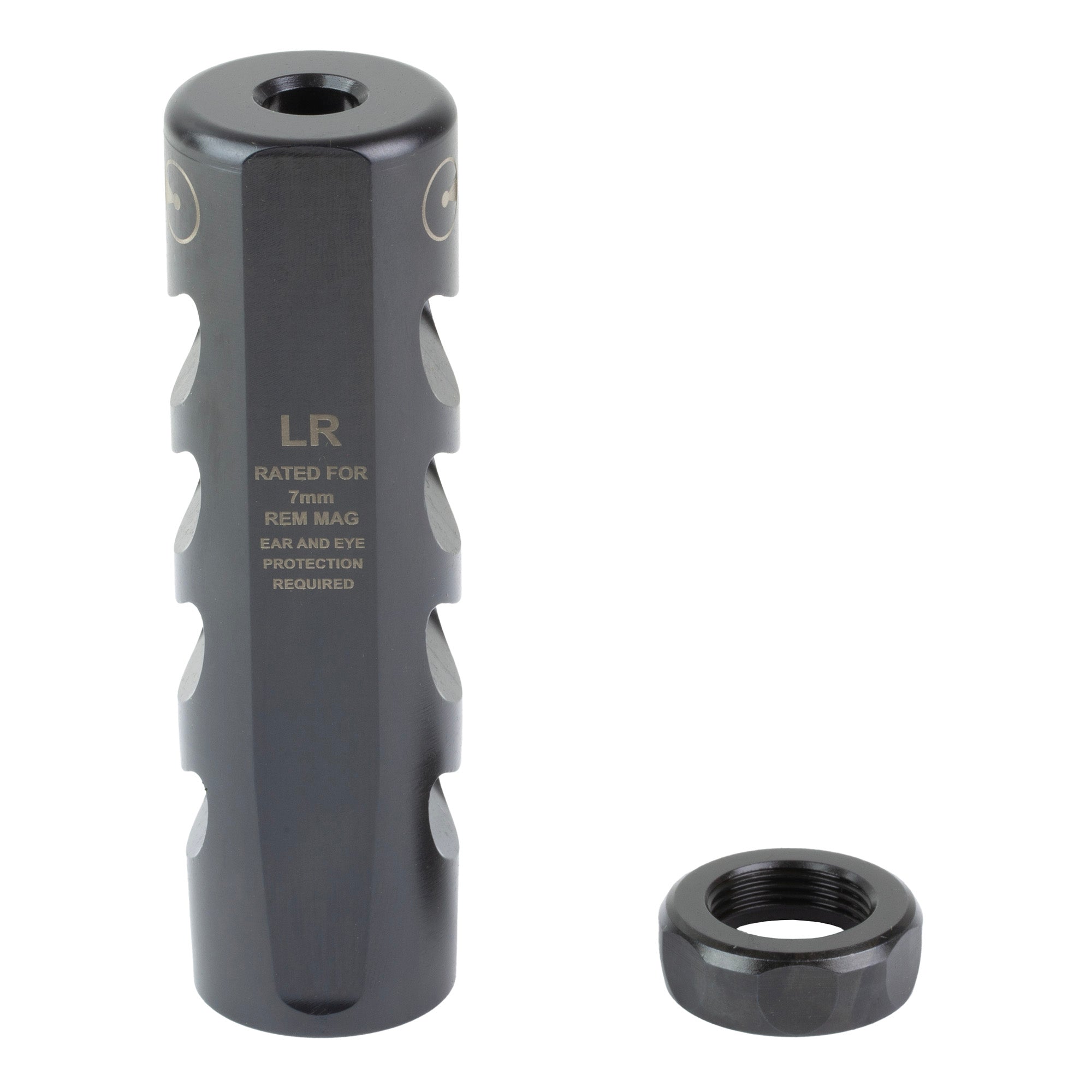 Ultradyne USA Apollo LR Muzzle Brake for 7mm with 5/8x24 Thread