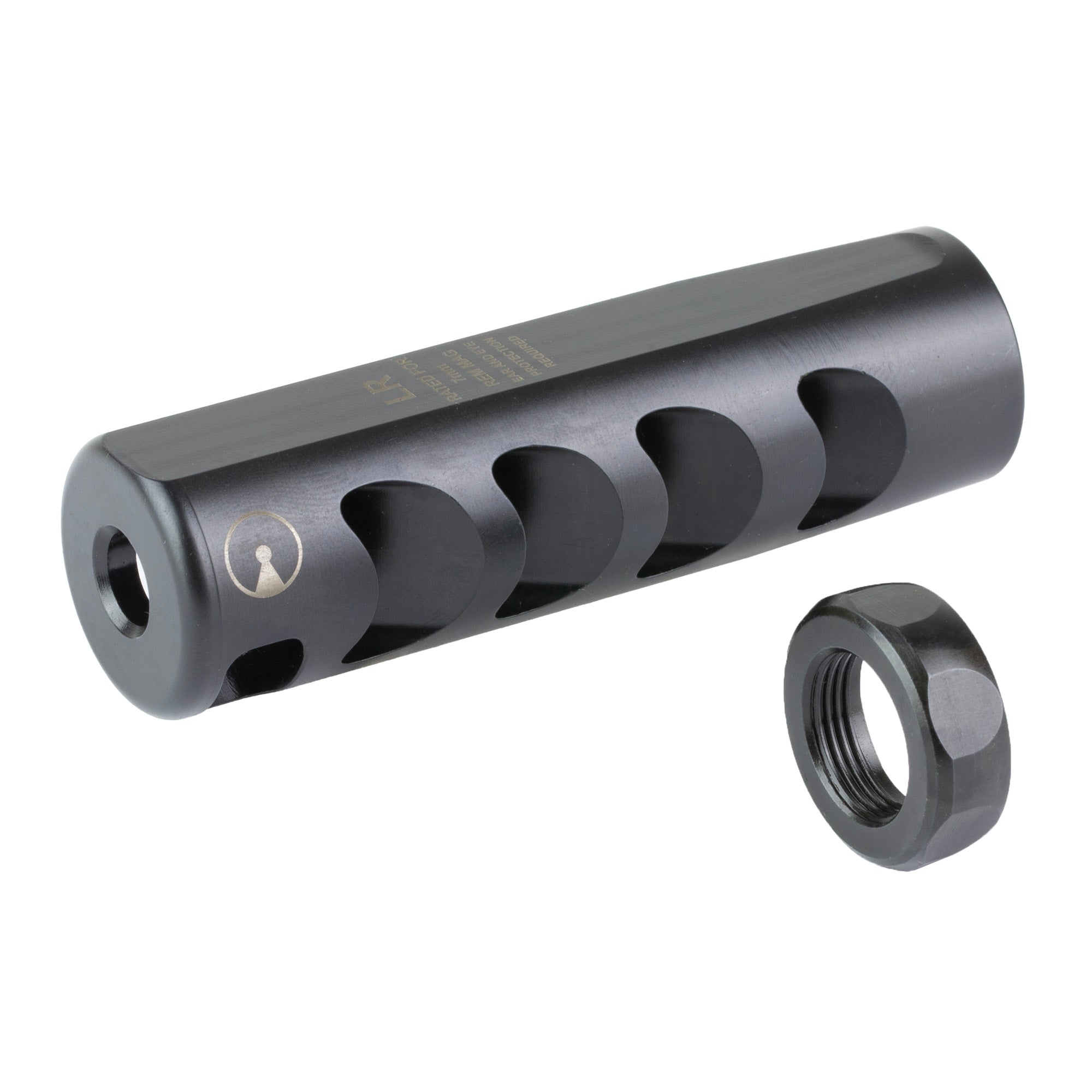 Ultradyne USA Apollo LR Muzzle Brake for 7mm with 5/8x24 Thread