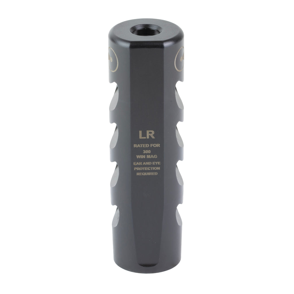 Ultradyne Apollo LR Muzzle Brake for 308 Winchester - Black, 5/8x24 Thread