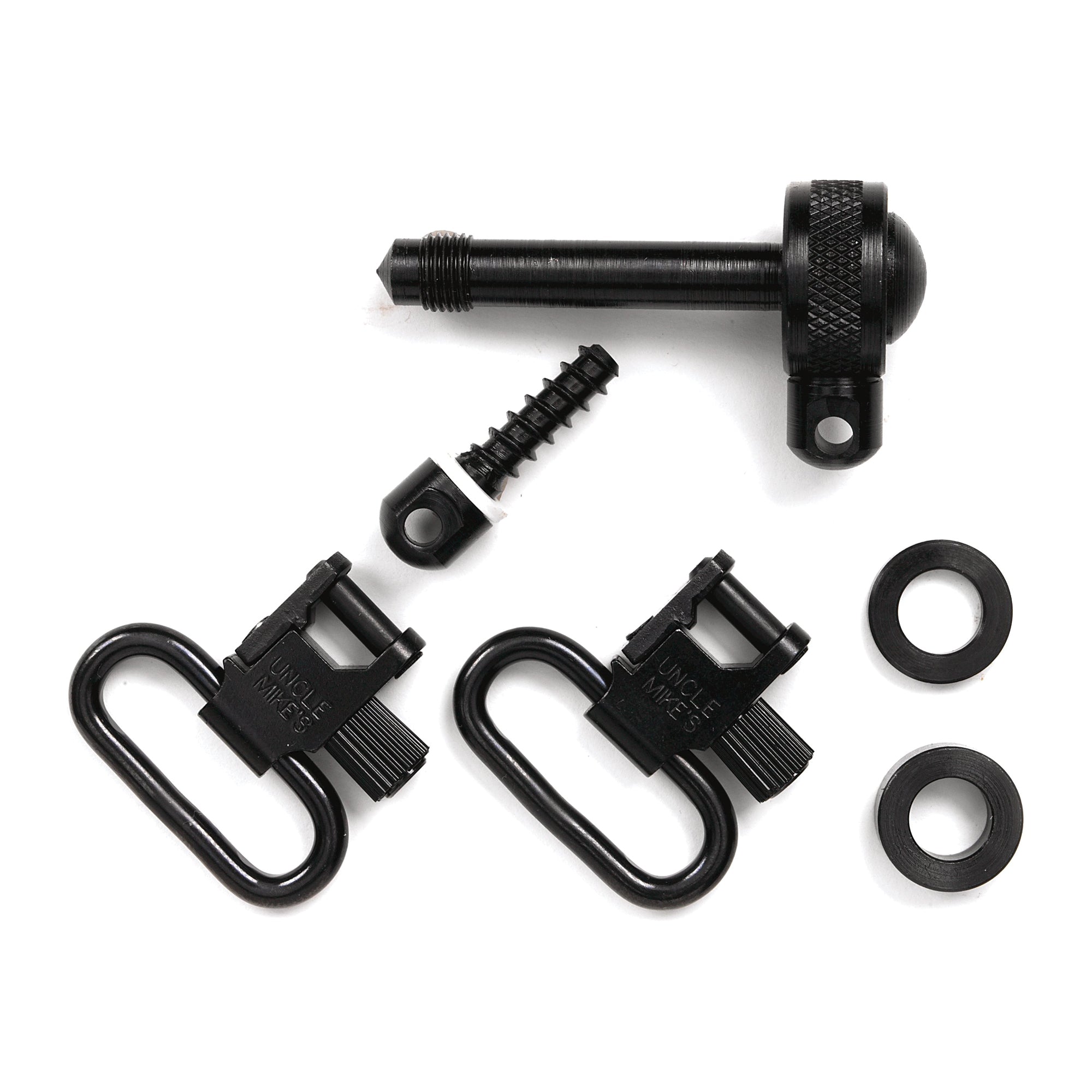 Uncle Mike's QD 115 Swivels for Remington 7400 and Autoloaders - Black