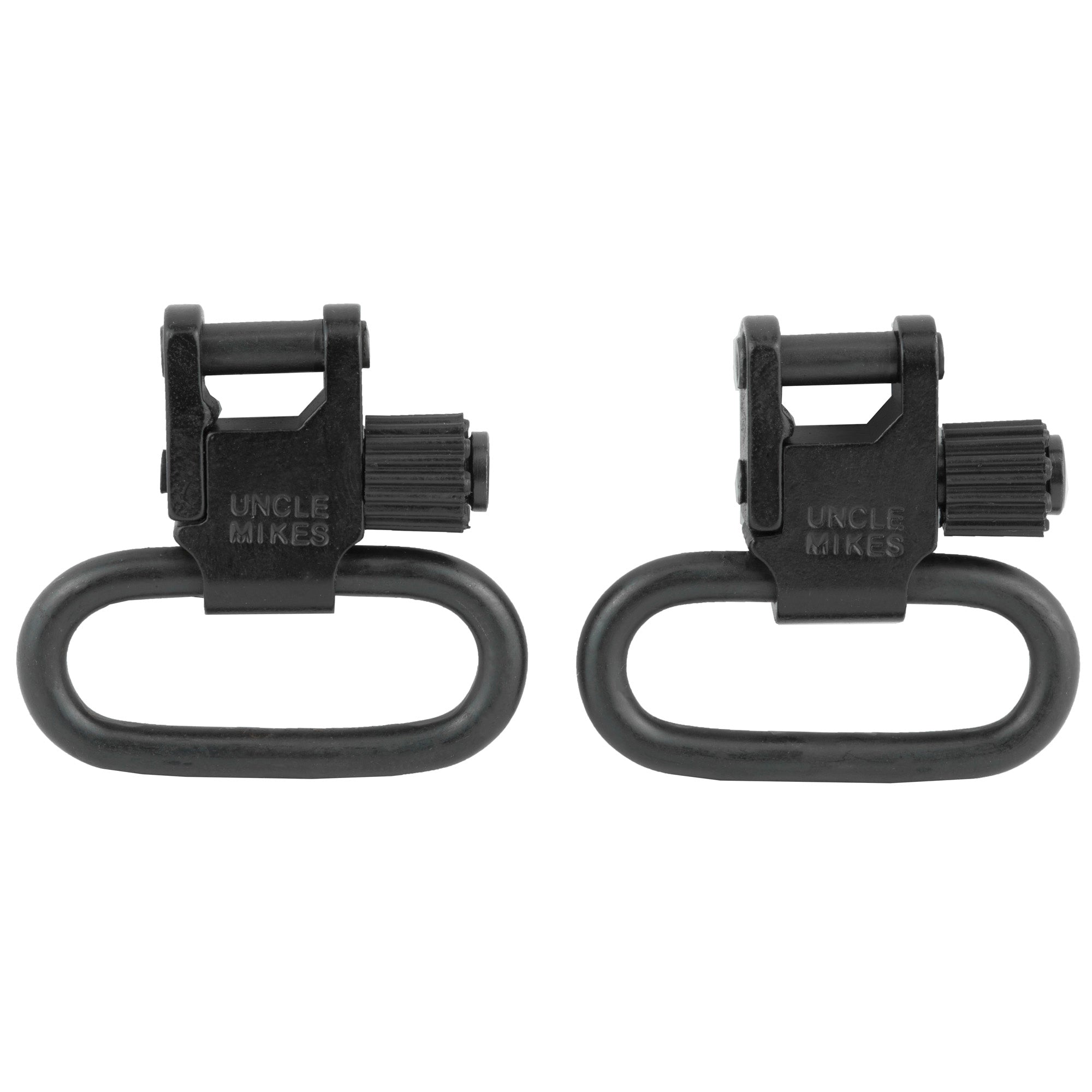 Uncle Mike's Quick Detach Super Sling Swivel with Tri-Lock, Size 1, Black