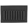 Uncle Mike's Rifle Butt Stock Shell Holder (Part Number 88481) - Holds 9 Cartridges in Black Nylon