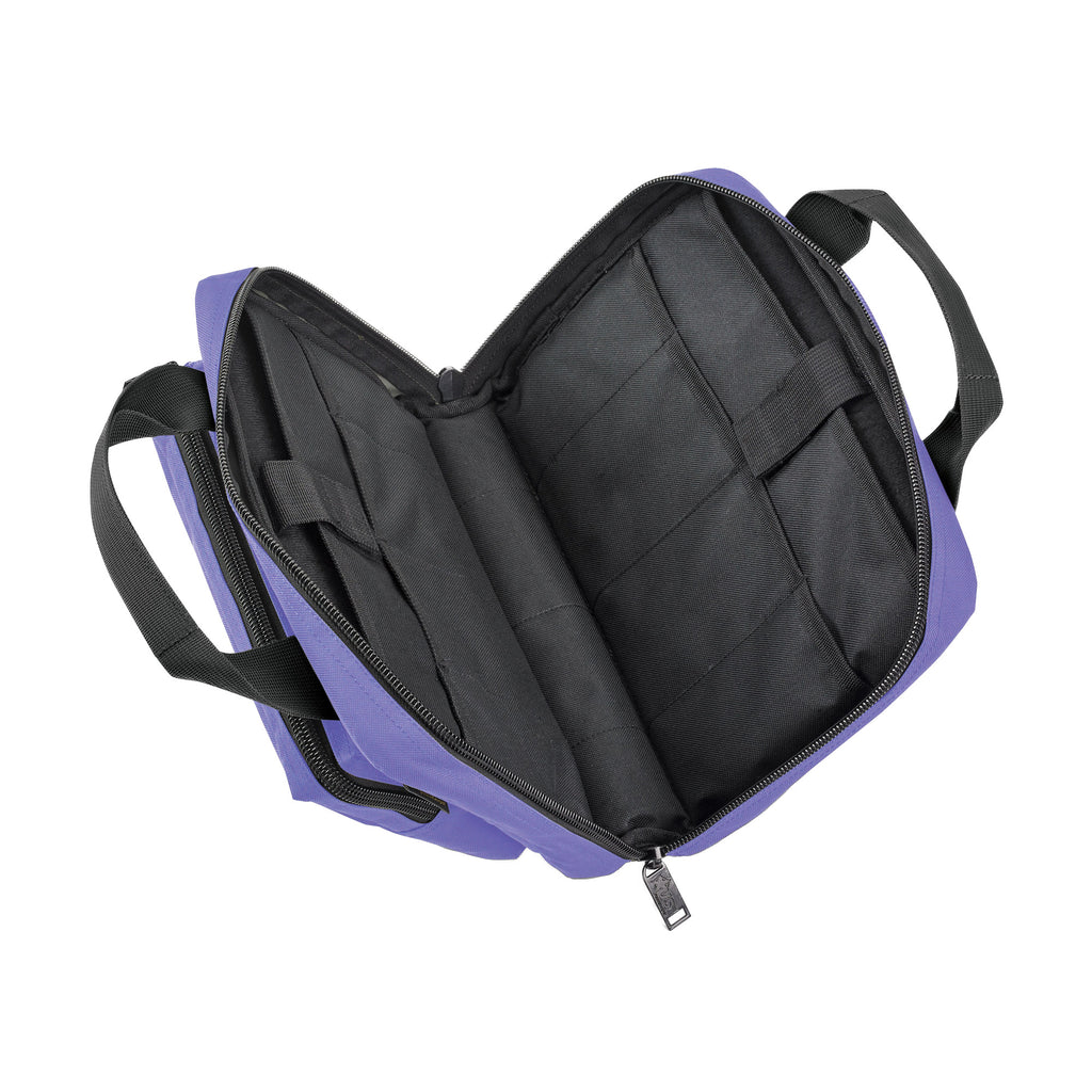 US PeaceKeeper Mini Range Bag Purple - Compact 12.75x8.75x3 Range Gear Carrier