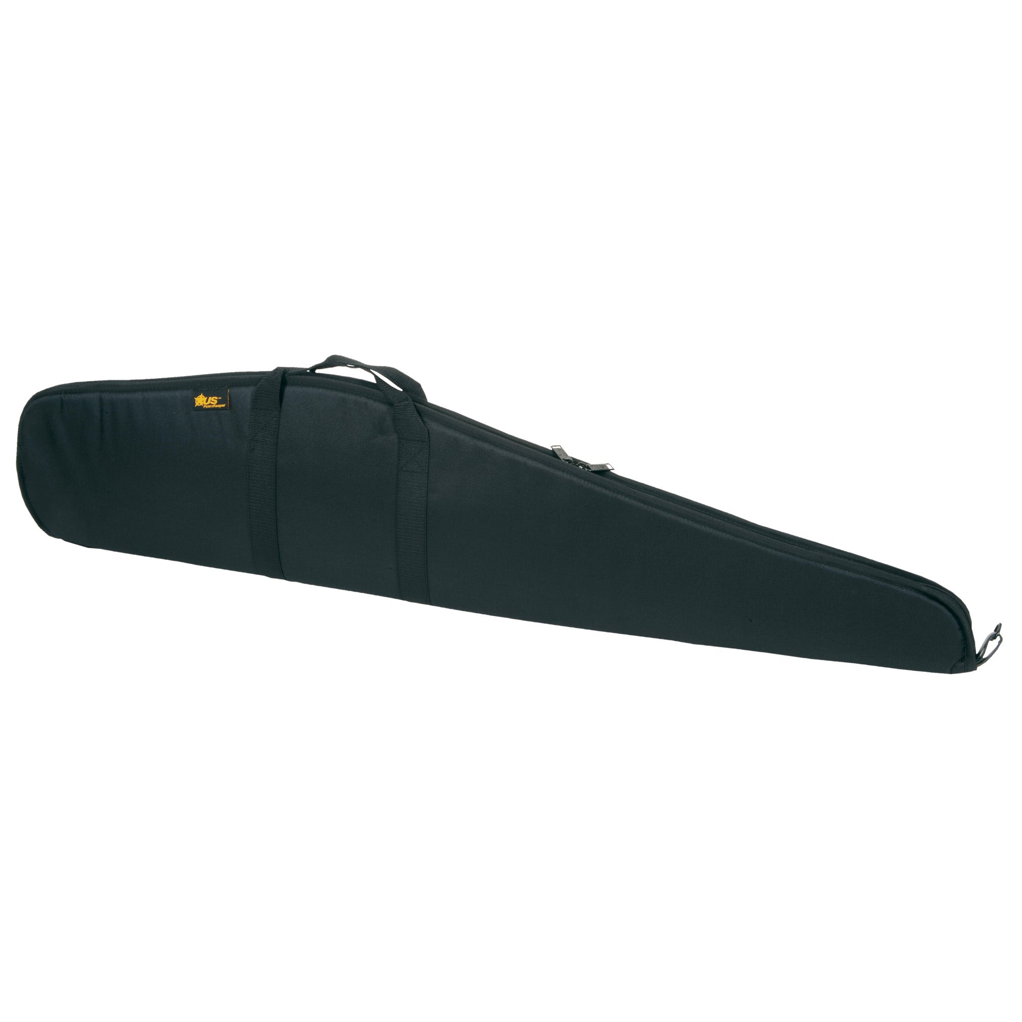 US PeaceKeeper P12048 Rifle Case – 48-inch Black 600 Denier Polyester with Padded Liner and Lockable Double Zippers