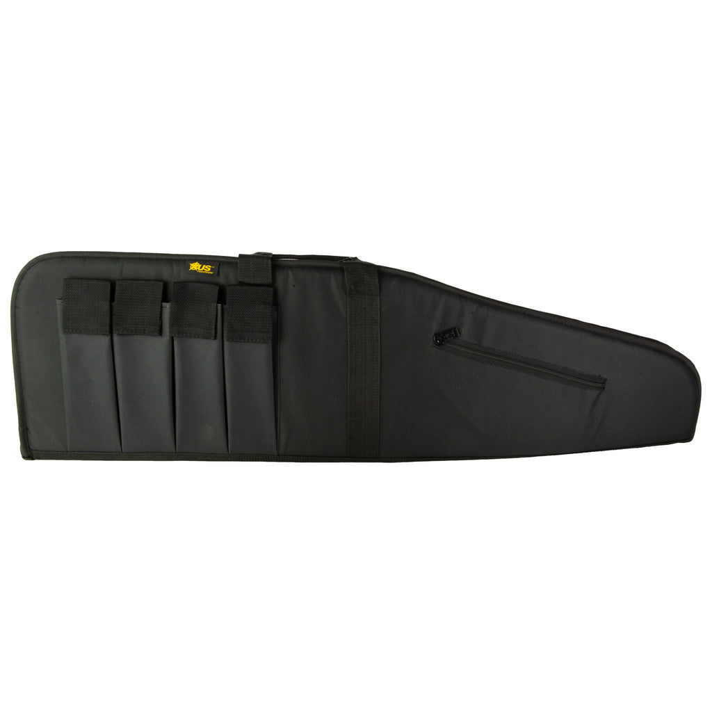 US PeaceKeeper P20045 Modern Sporting Rifle Case - 45 Inch Black 600 Denier Polyester