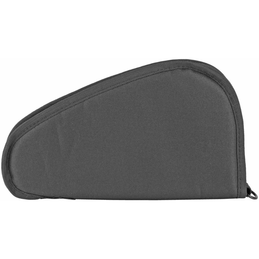 US PeaceKeeper P21011 11x6 Black Pistol Case with Double-Stitched Padding and Lockable D-Ring