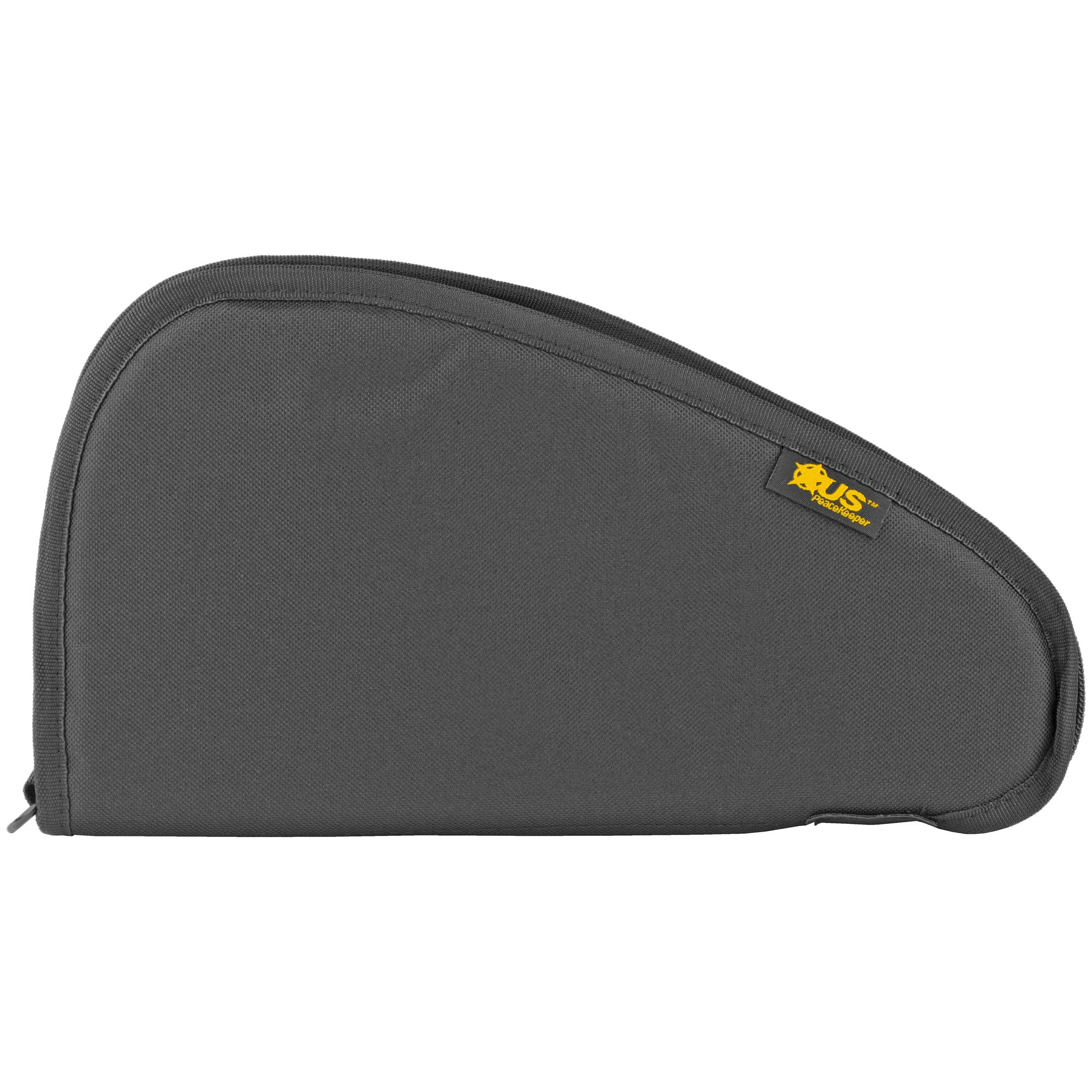 US PeaceKeeper Pistol Case 13x7 inches with 1-Inch Padding and Lockable D-Ring