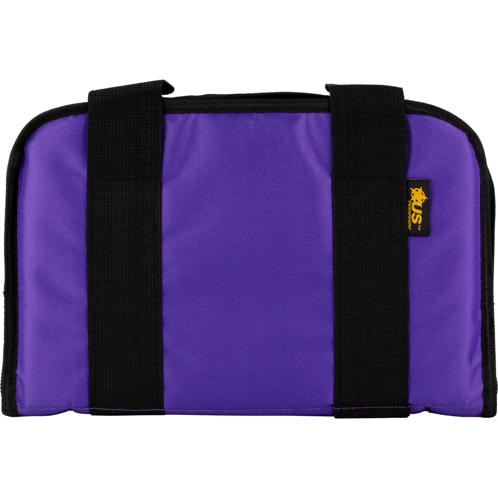 US PeaceKeeper P21124 Attache Pistol Case with Mag Storage in Purple