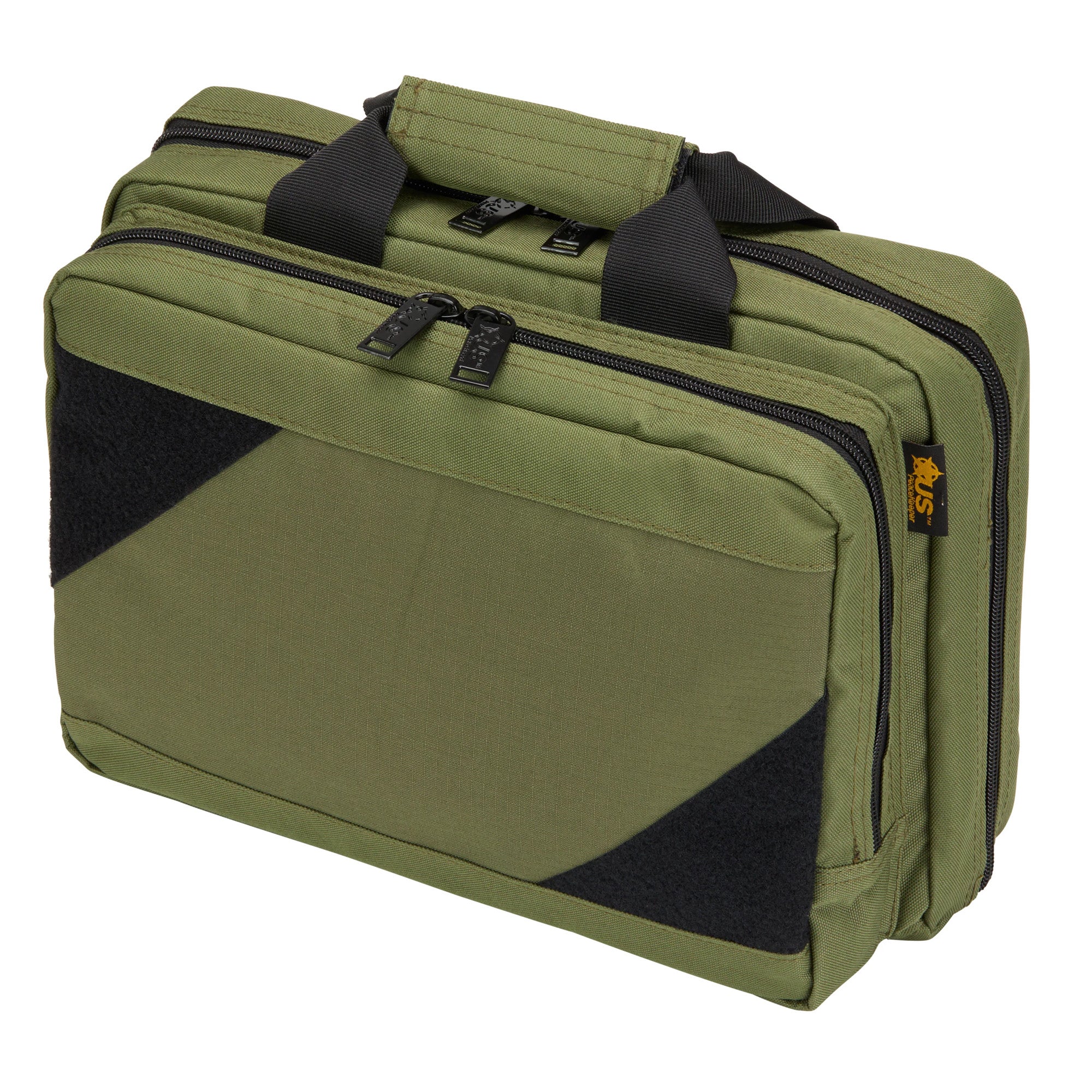 US PeaceKeeper Macro Mini Range Bag in Olive Drab Green – Compact Nylon Storage for Pistols and Accessories