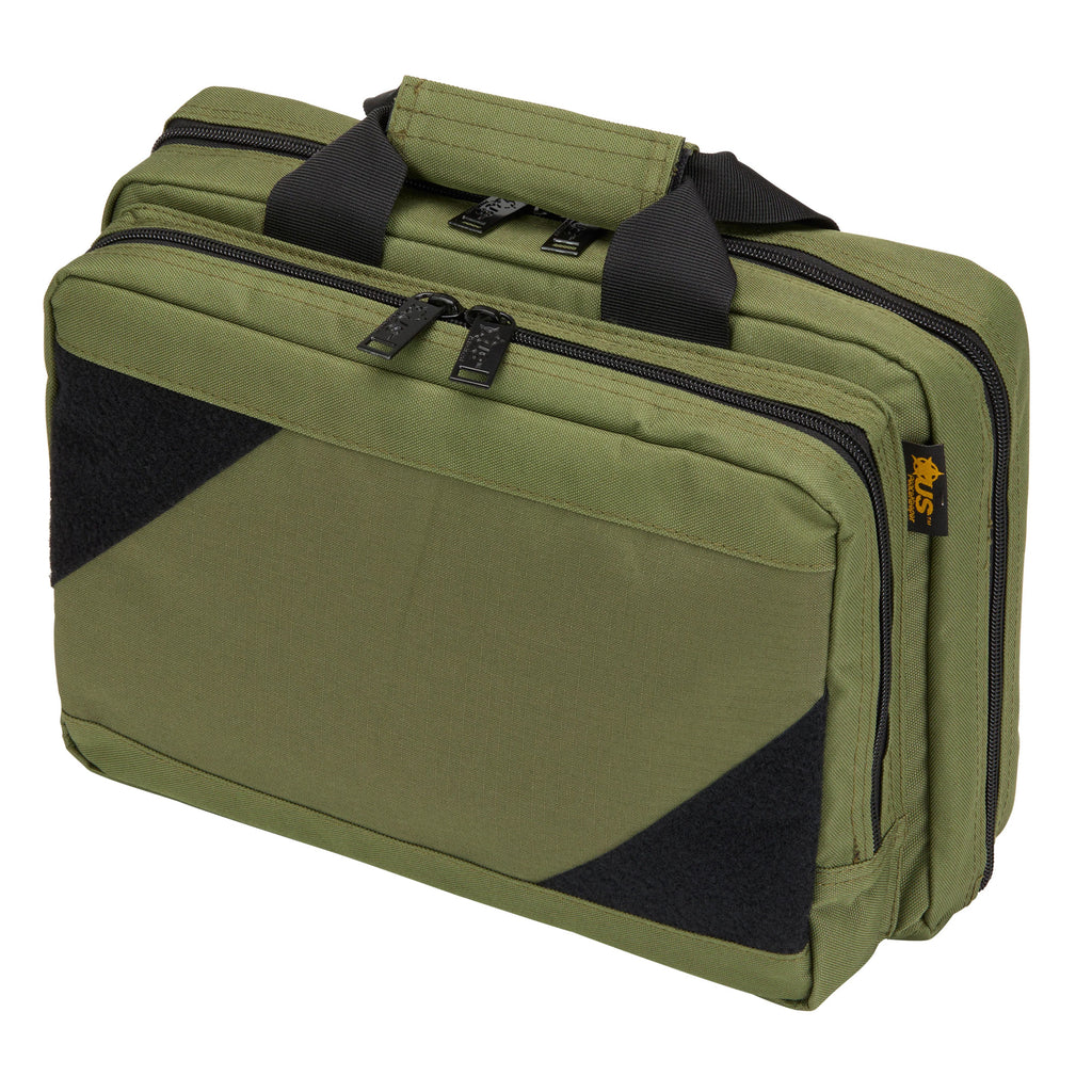 US PeaceKeeper Macro Mini Range Bag in Olive Drab Green – Compact Nylon Storage for Pistols and Accessories