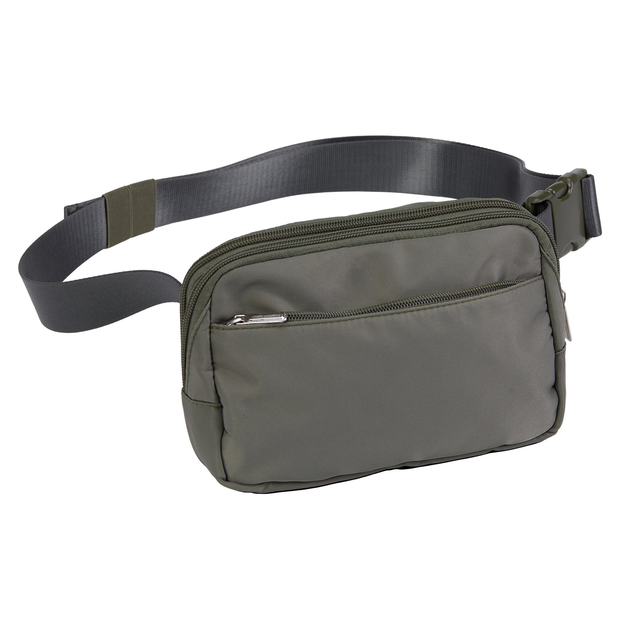 US PeaceKeeper Suburban Sidekick Fanny Pack in Gray - Compact Carry Solution with Multiple Pockets