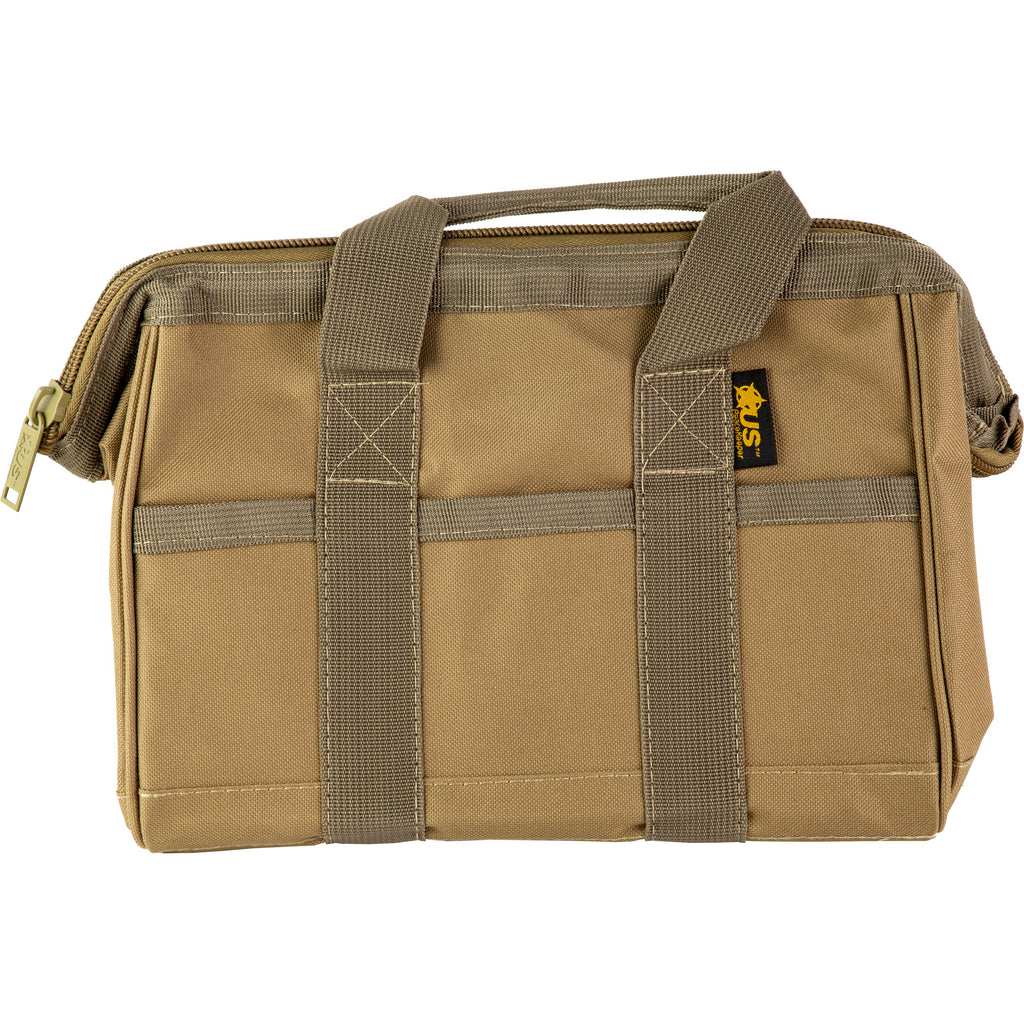 US PeaceKeeper Ammo Bag Model P43205 – Heavy-Duty 12-Gallon Range Bag in Tan with Multiple Pockets