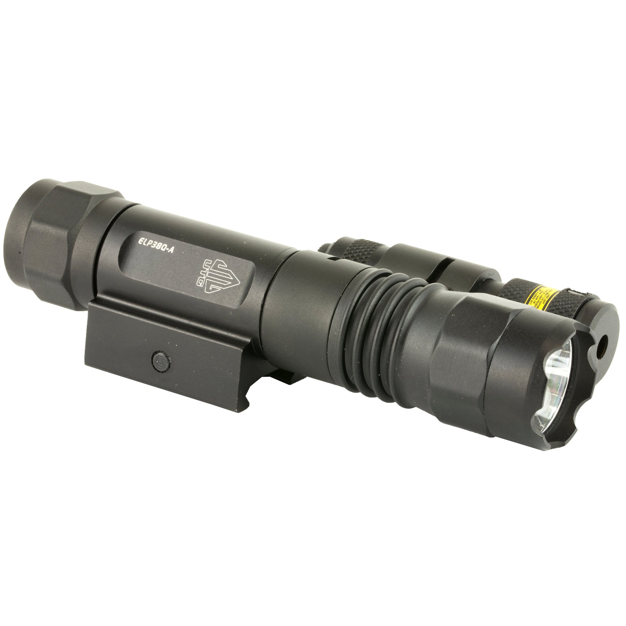 Leapers Inc. - UTG P38 Accushot Tactical Weaponlight with Red Laser and Adjustable Focus