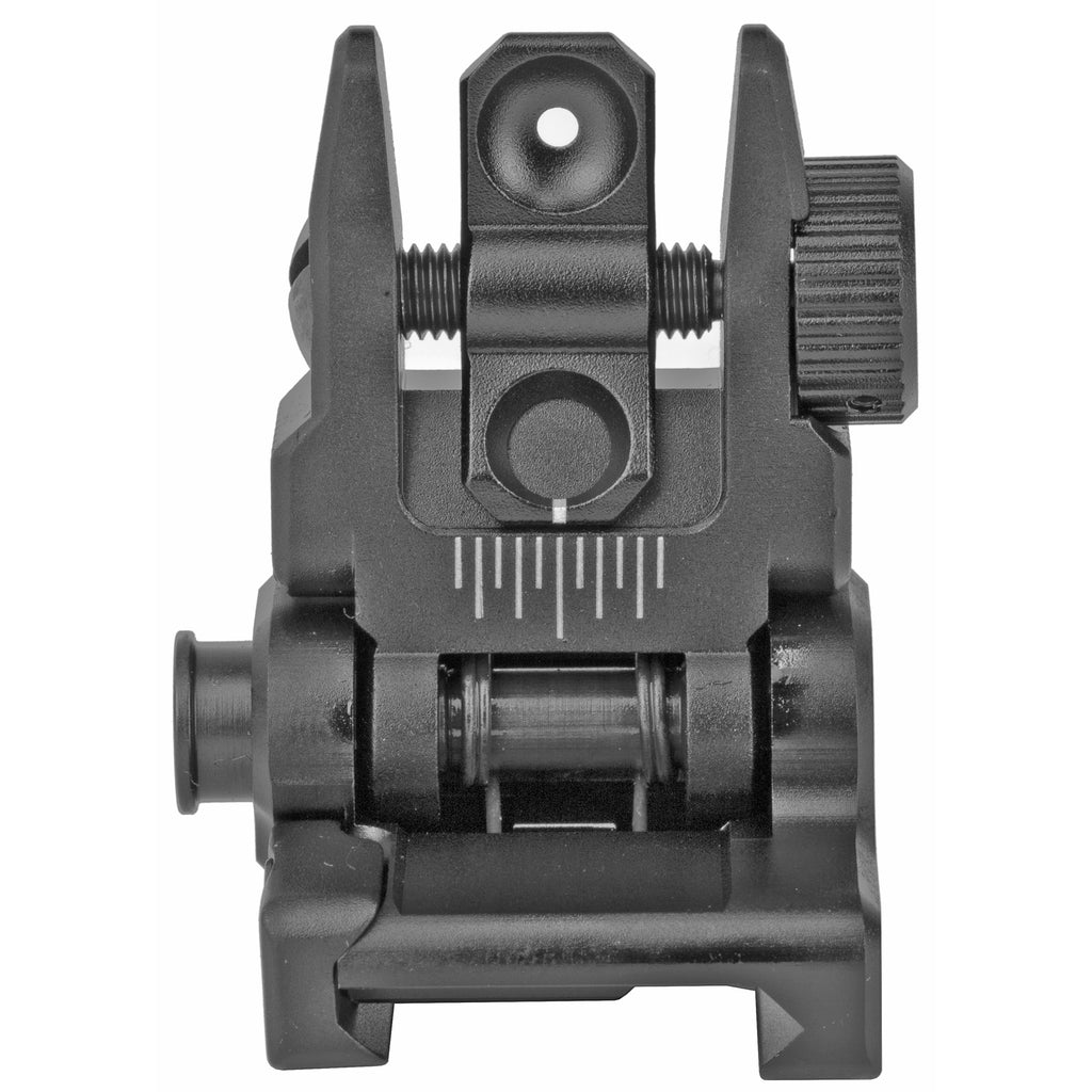 Leapers UTG MNT-957 Accu-Sync AR-15 Flip Rear Sight with Spring-Loaded Posi-Lock Button