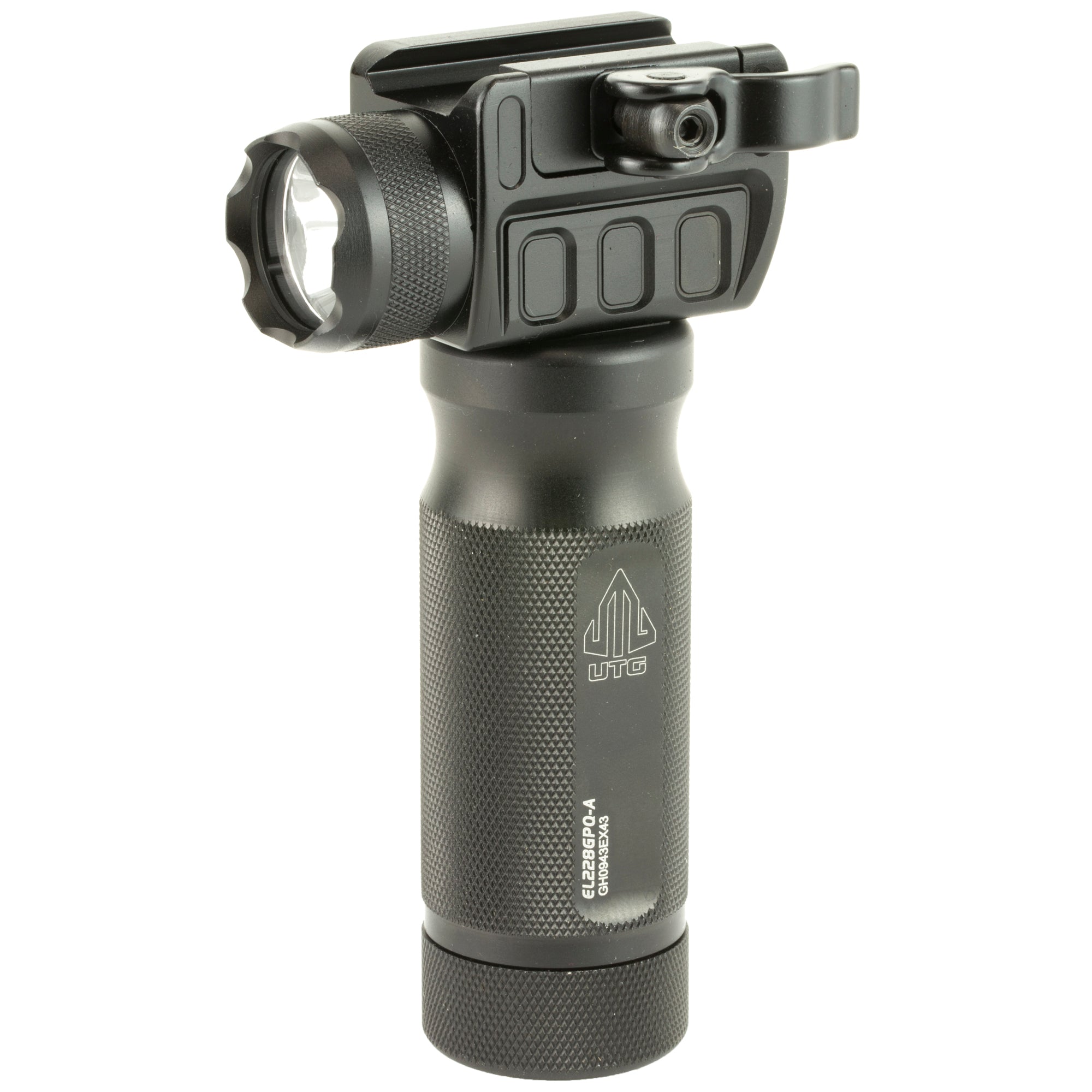Leapers Inc. UTG MNT-EL228GPQ-A Tactical Weapon Light with QD Mount - 400 Lumens, Black