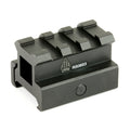 Leapers, Inc. - UTG .83 High 3-Slot Compact Picatinny Riser (Part No. MNT-RS08S3)