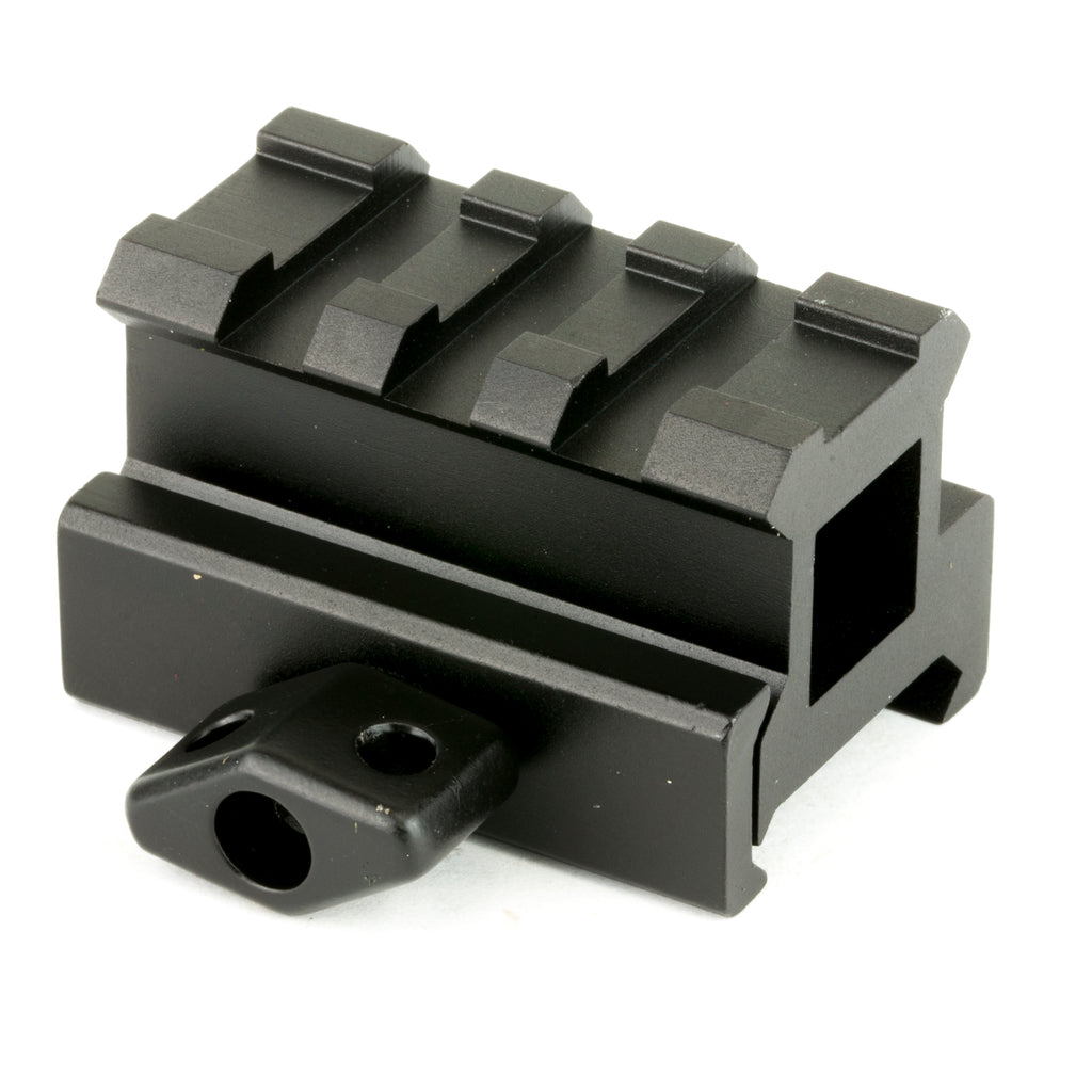 Leapers, Inc. - UTG .83 High 3-Slot Compact Picatinny Riser (Part No. MNT-RS08S3)