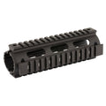 Leapers UTG Model 4/15 AR-15 Drop-In Quad Rail Handguard in Black