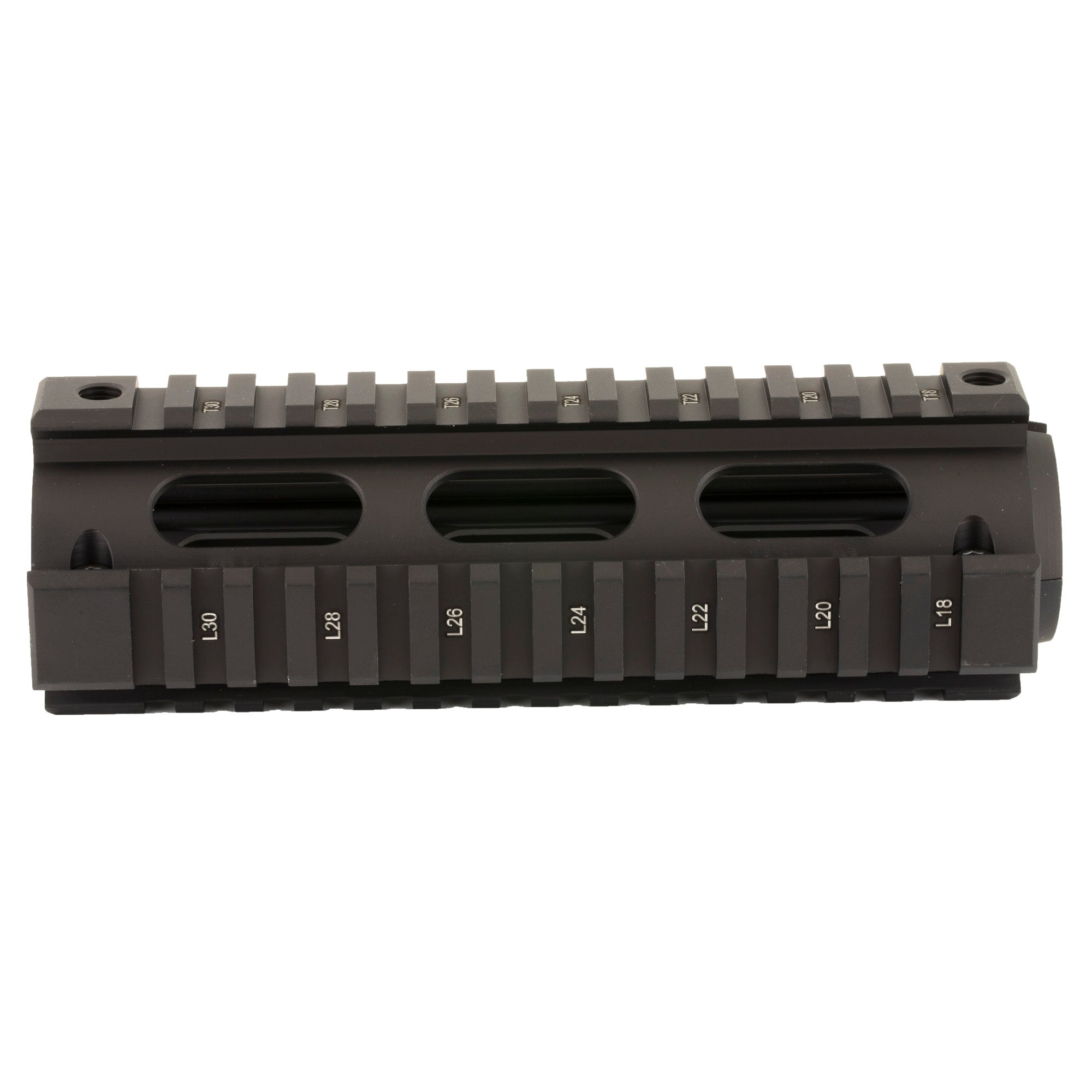 Leapers UTG Model 4/15 AR-15 Drop-In Quad Rail Handguard in Black