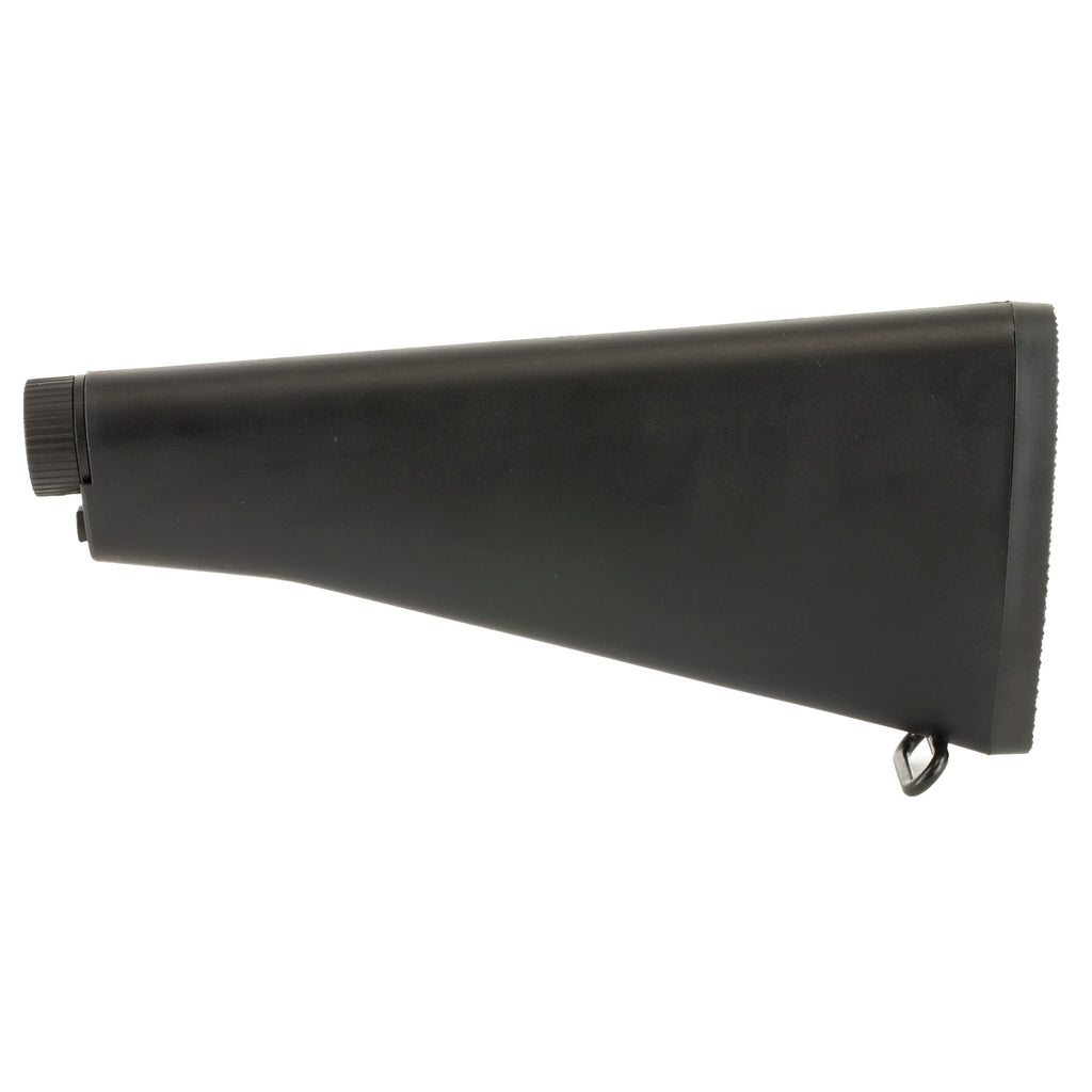 Leapers UTG Model 4 AR-15 Fixed Stock Assembly with Storage Pocket - Black