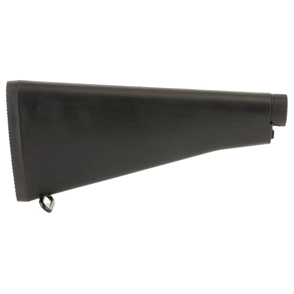 Leapers UTG Model 4 AR-15 Fixed Stock Assembly with Storage Pocket - Black