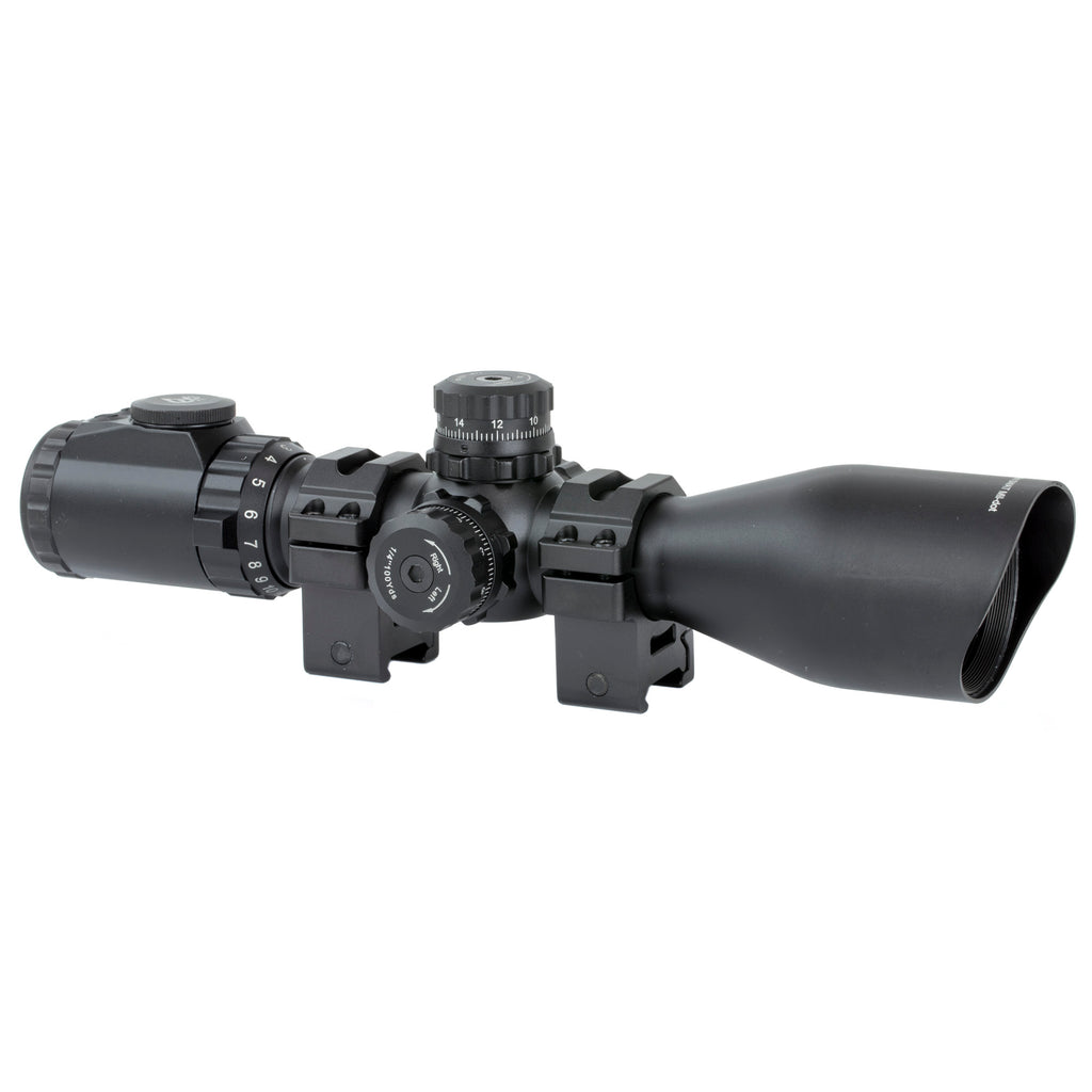 Leapers Inc. - UTG Accushot Precision Series 3-12X44 Rifle Scope with Illuminated Mil-Dot Reticle