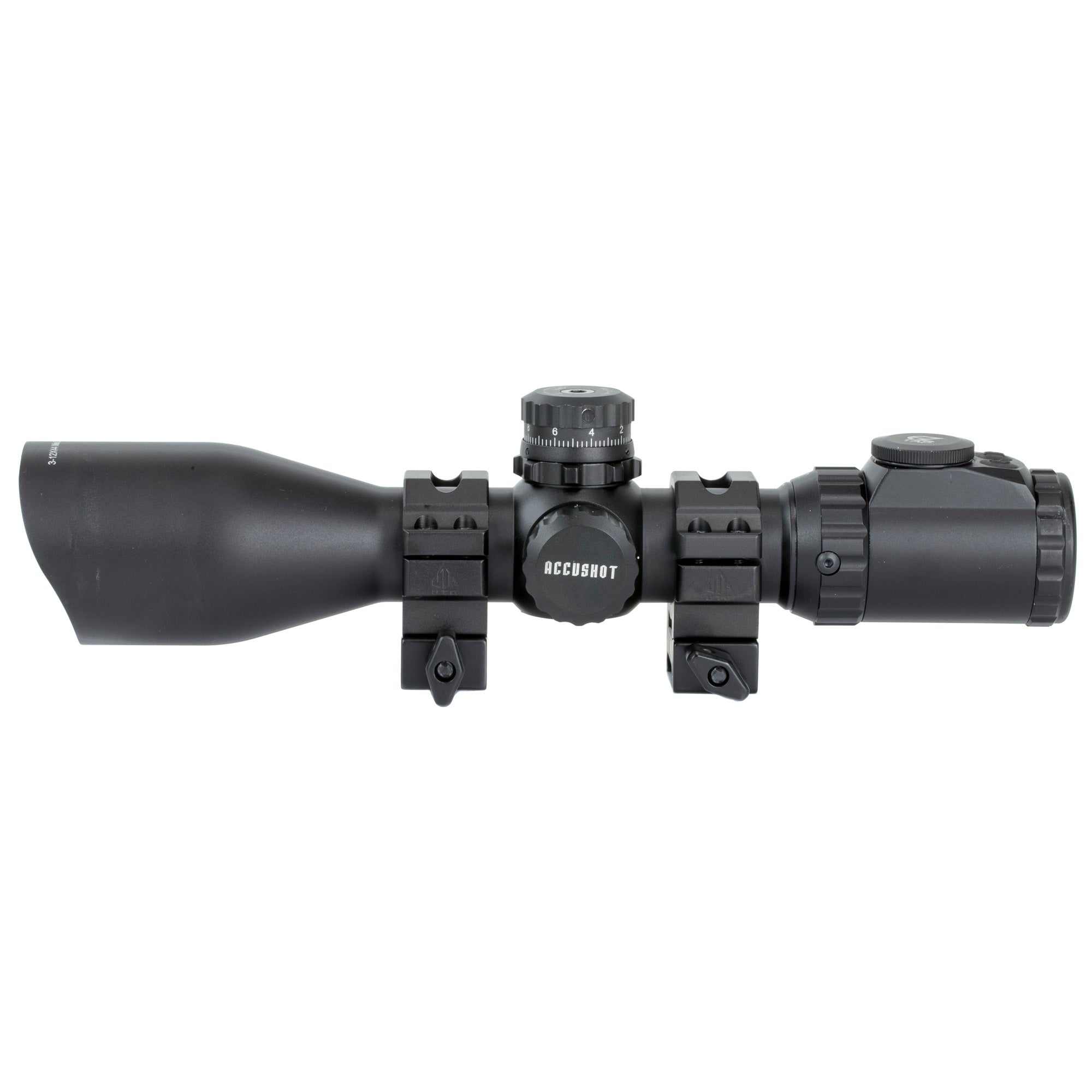 Leapers Inc. - UTG Accushot Precision Series 3-12X44 Rifle Scope with Illuminated Mil-Dot Reticle