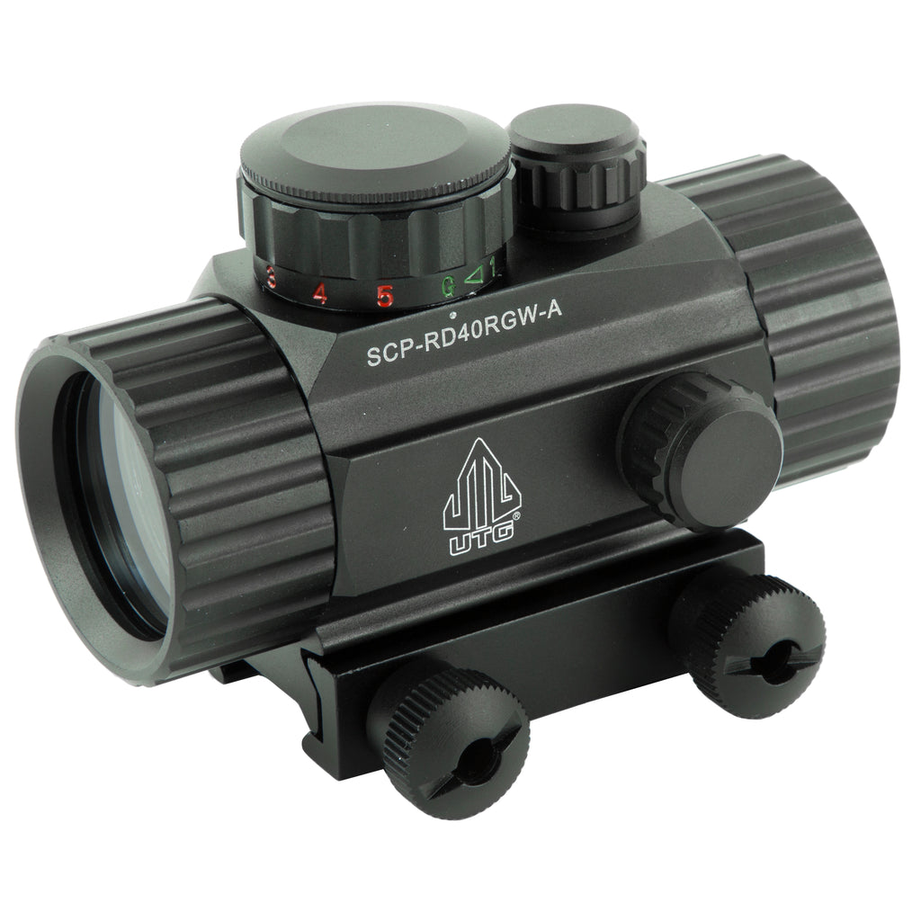 Leapers UTG SWATFORCE Red/Green Dot Sight with Picatinny Mount - Black