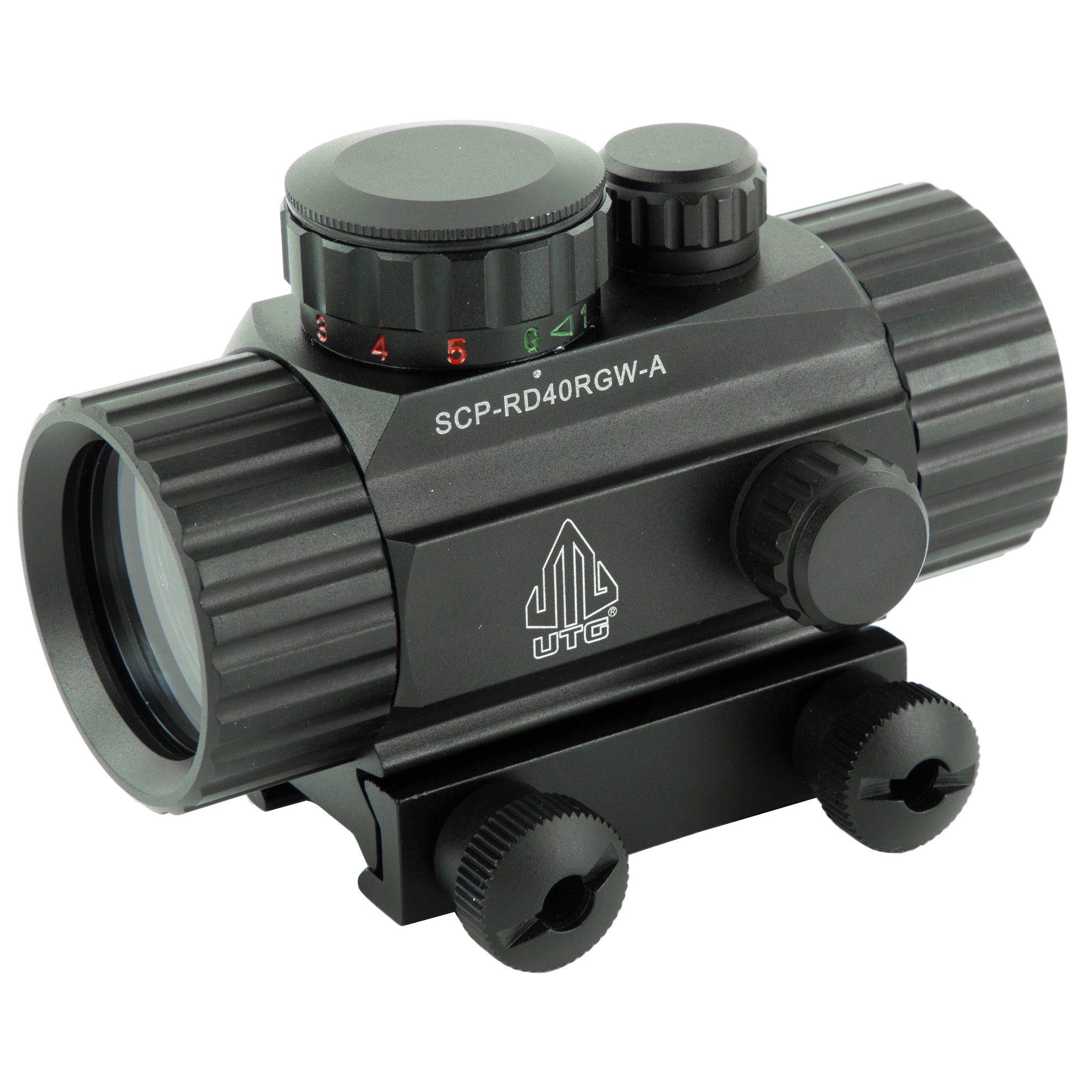 Leapers UTG SWATFORCE Red/Green Dot Sight with Picatinny Mount - Black
