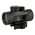 Leapers UTG 3.8 Inch ITA Red/Green Dot Sight with Quick Detach Mount and Flip-Open Lens Caps