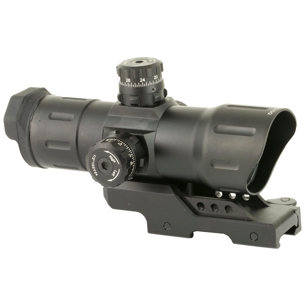 Leapers, Inc. - UTG ITA 6 1X Red Dot Sight with QD Dual Lever Lock Mount and Red/Green T-dot Reticle