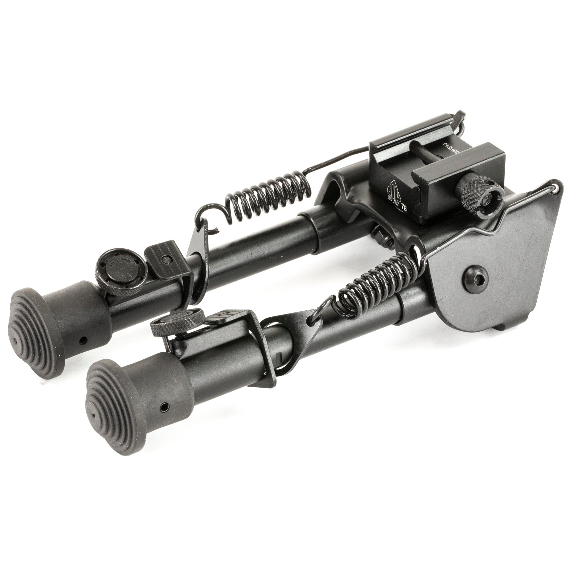 Leapers Inc. - UTG Tactical Op Bipod Model TL-BP78 for Rifles with Adjustable Height and Dual Mounting Options