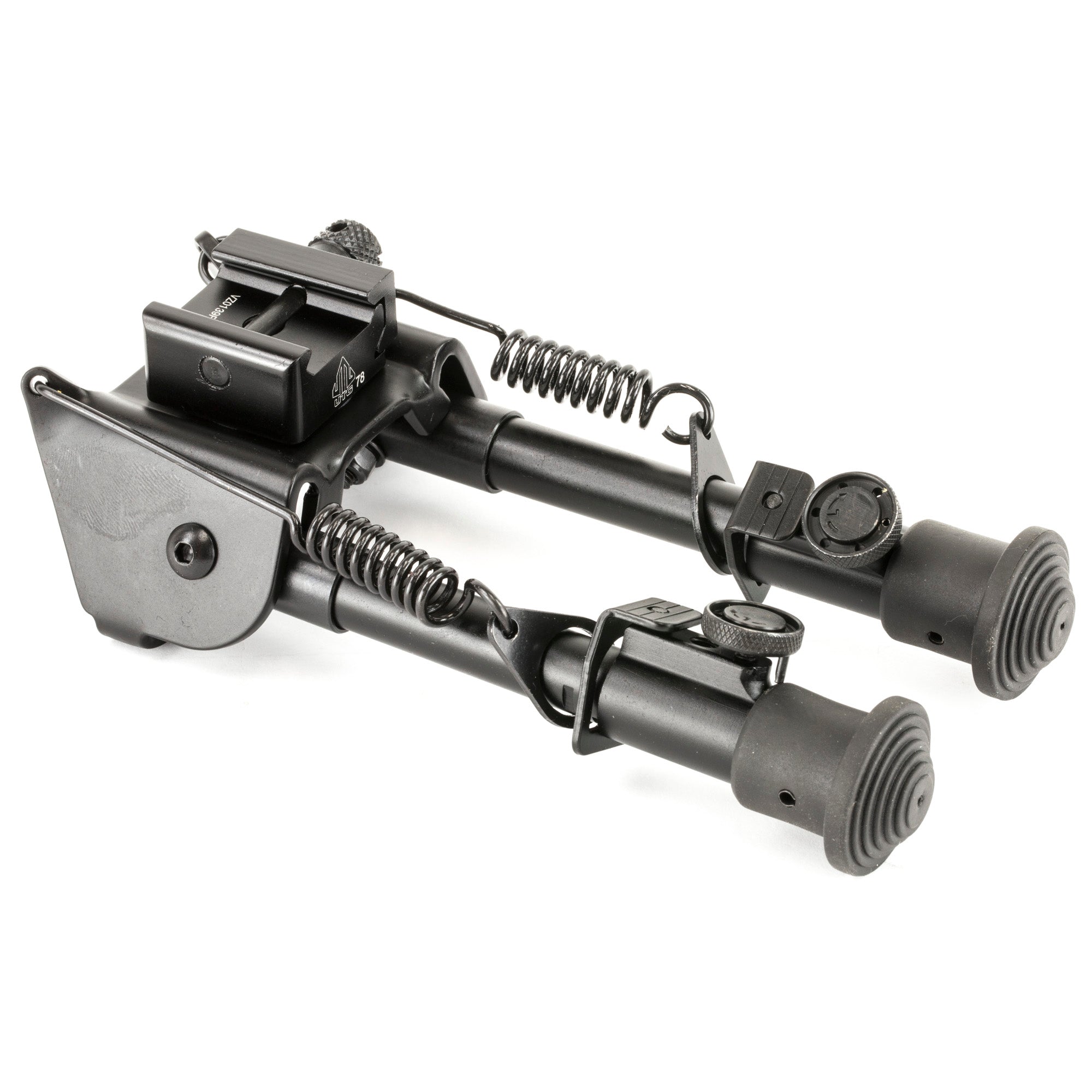 Leapers Inc. - UTG Tactical Op Bipod Model TL-BP78 for Rifles with Adjustable Height and Dual Mounting Options
