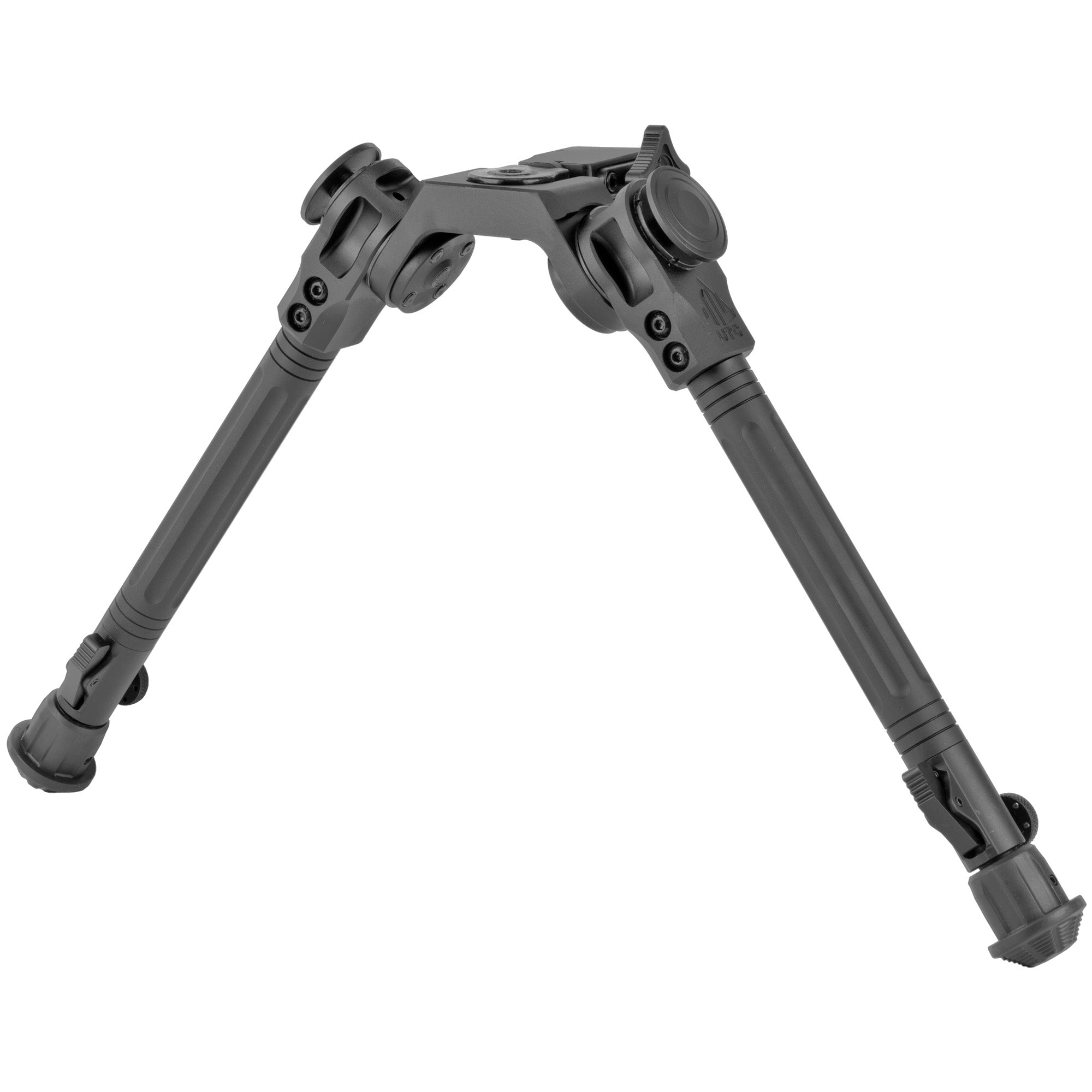 Leapers Inc. - UTG TL-BPOB01-A Over Bore Picatinny Bipod with Adjustable Height and Panning