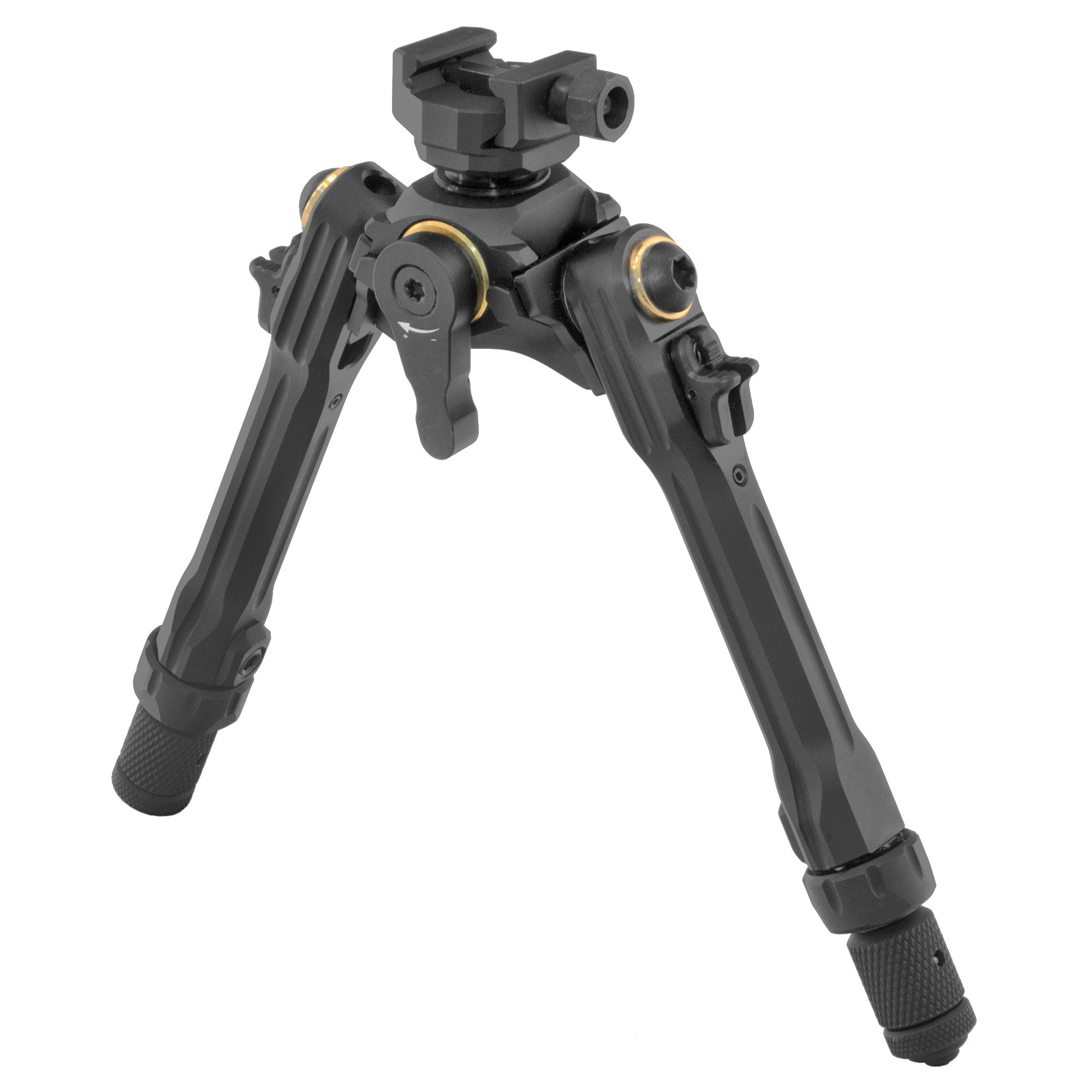 Leapers, Inc. - UTG TBNR 7-9 Inch Picatinny Bipod with Folding & Adjustable Features