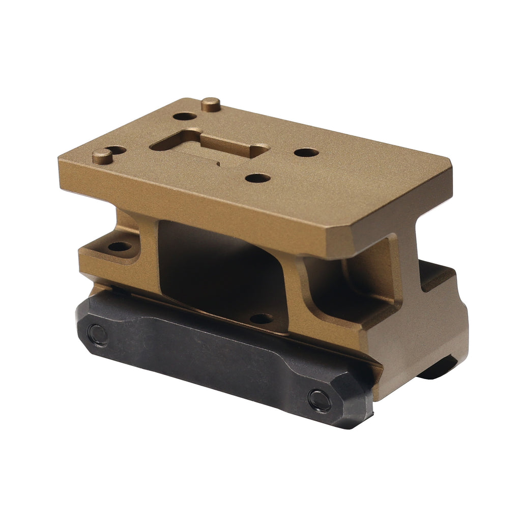 Unity Tactical FAST AEMS Flat Dark Earth Optical Mount – Quick Target Acquisition with 2.26-inch Centerline Height