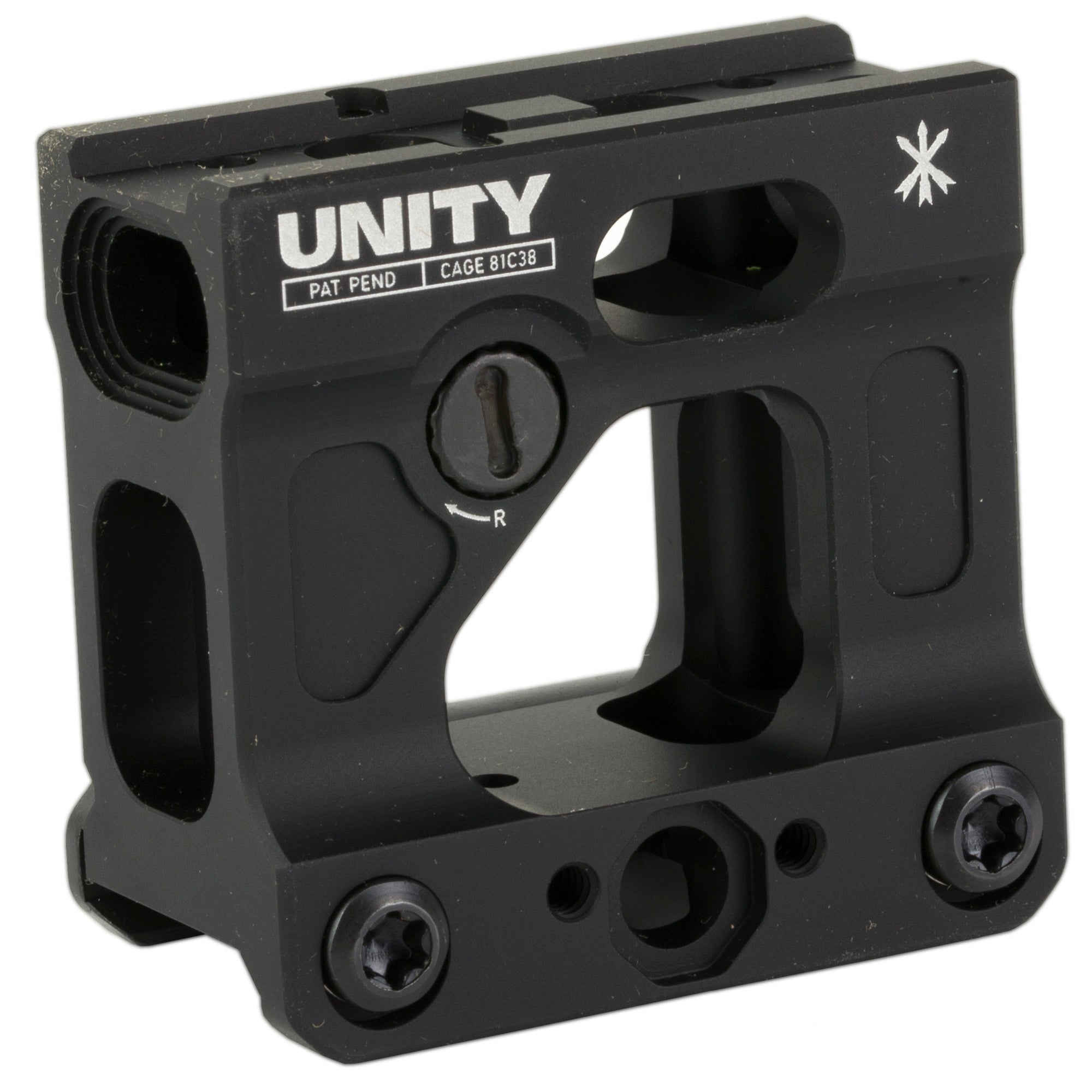Unity Tactical FAST Micro Mount – Black, Model FST-MICB