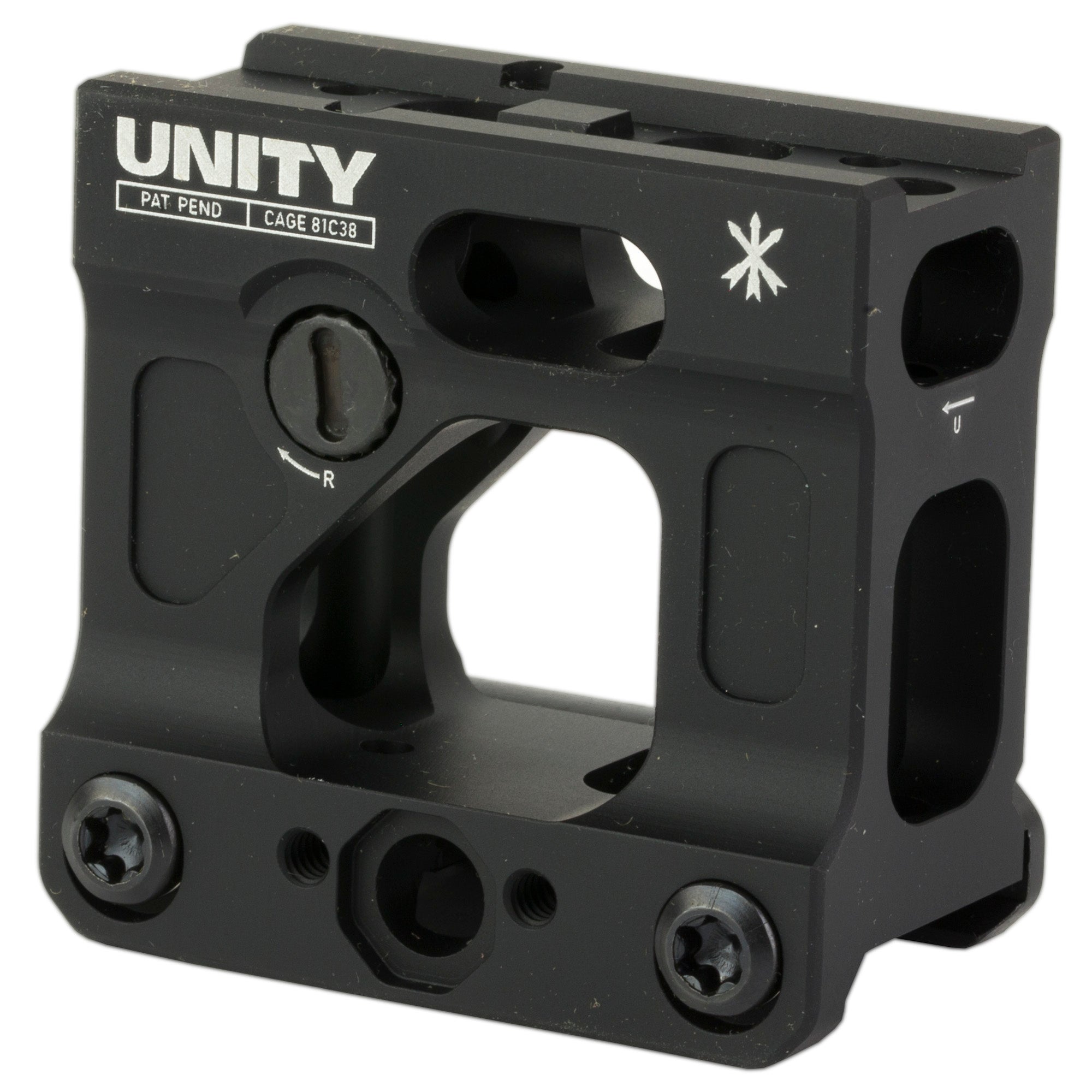 Unity Tactical FAST Micro Mount – Black, Model FST-MICB