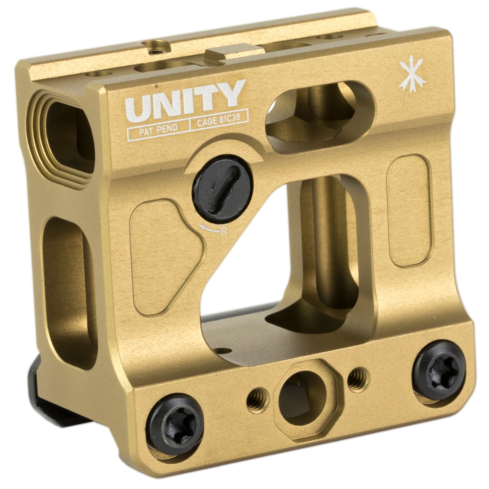 Unity Tactical FAST Micro Flat Dark Earth Mount - Model FST-MICF