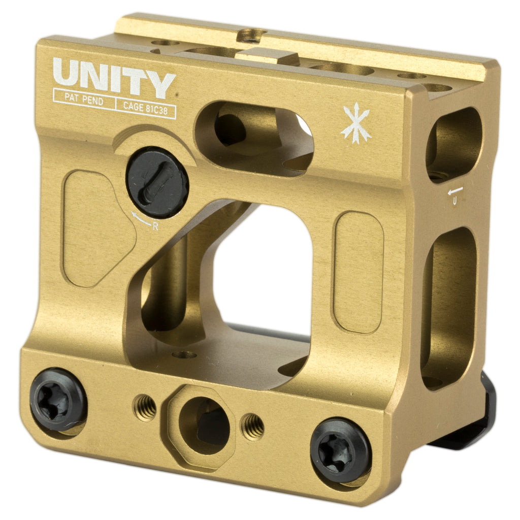 Unity Tactical FAST Micro Flat Dark Earth Mount - Model FST-MICF
