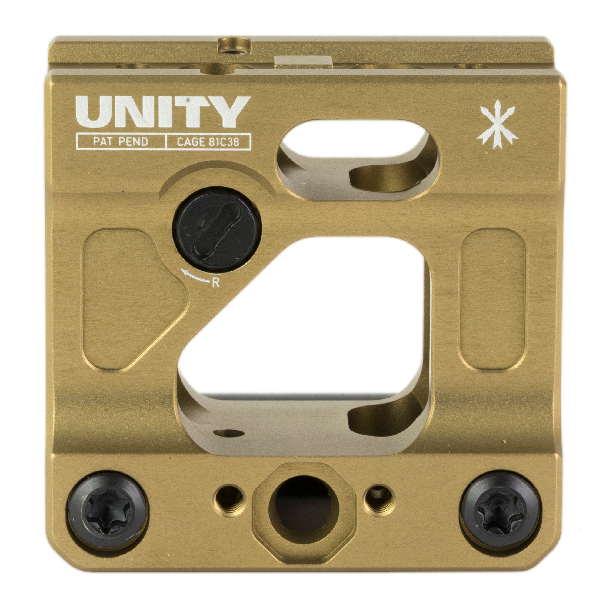Unity Tactical FAST Micro Flat Dark Earth Mount - Model FST-MICF