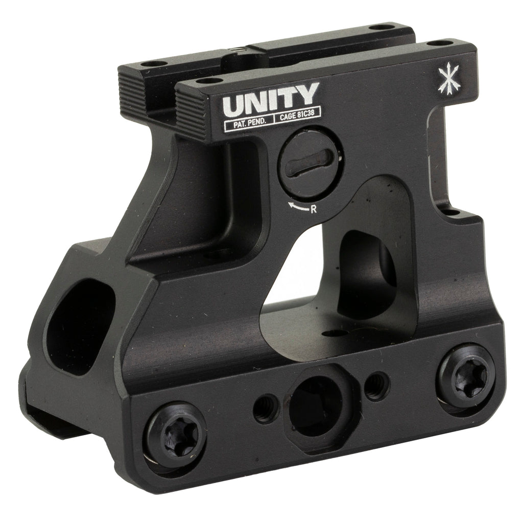 Unity Tactical FAST MRO Mount - Black, Model FST-MROB