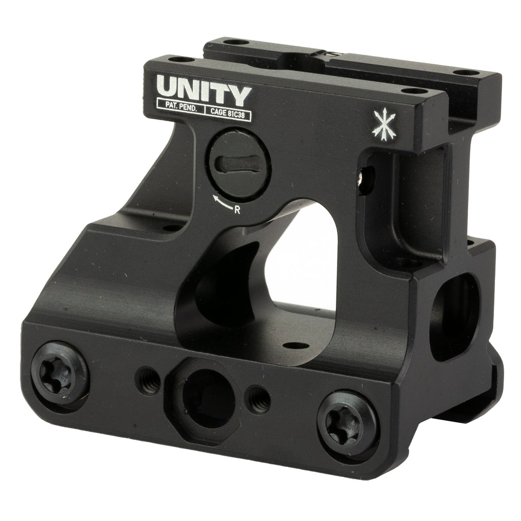Unity Tactical FAST MRO Mount - Black, Model FST-MROB