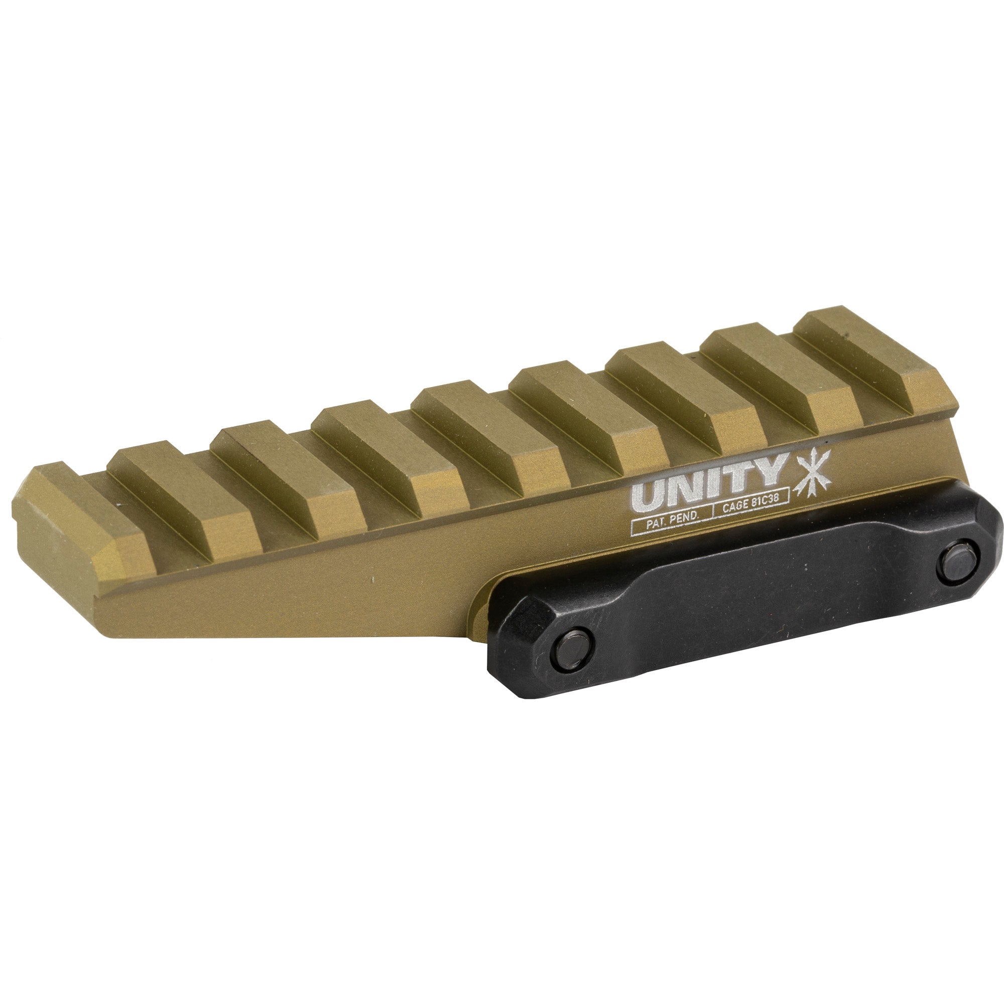 Unity Tactical FAST Optics Riser FDE - Flat Dark Earth