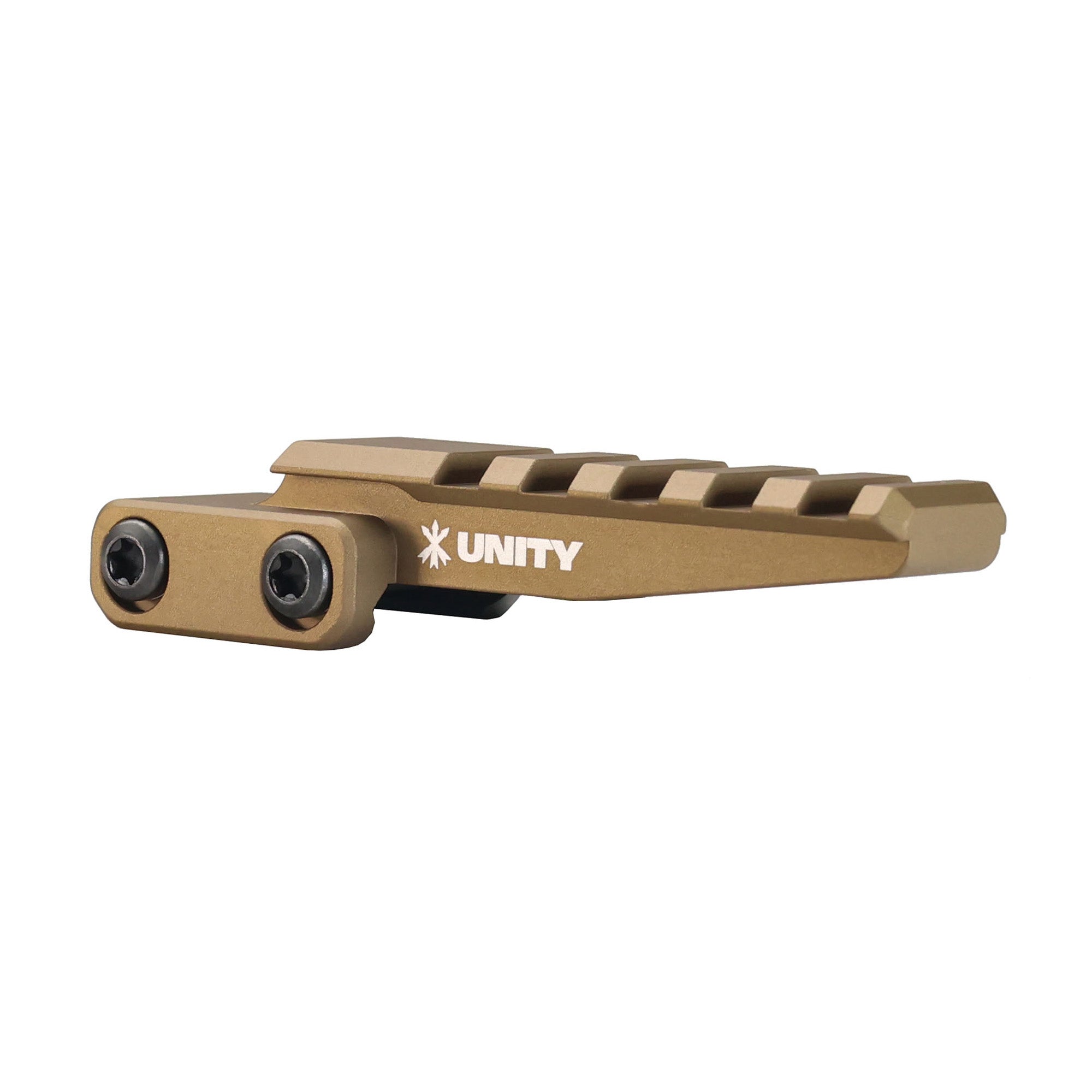 Unity Tactical FAST Thermal Riser FDE – Elevates Thermal Optics to 2.05" Centerline for Improved Aiming