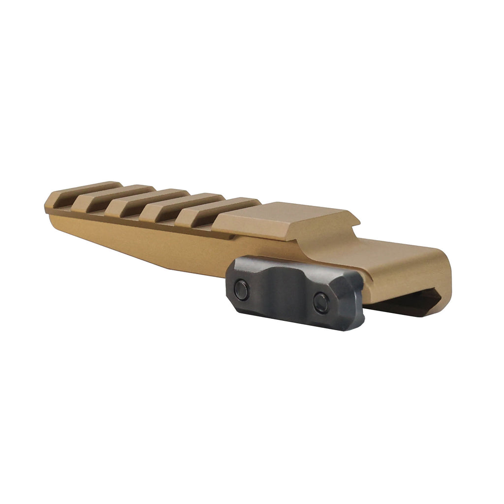Unity Tactical FAST Thermal Riser FDE – Elevates Thermal Optics to 2.05" Centerline for Improved Aiming