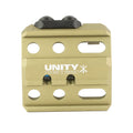 Unity Tactical FUSION Micro Hub Mount in Flat Dark Earth - Part FUS-MHF